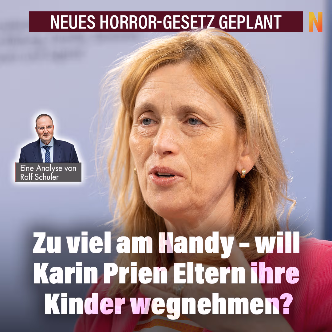 Zuviel am Handy: Will Prien Eltern die Kinder wegnehmen?