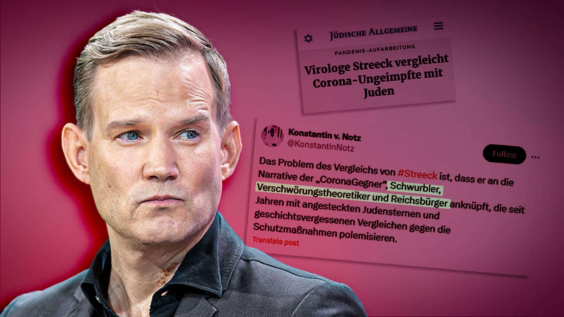 Weil er die Ausgrenzung von Ungeimpften zur Corona-Zeit kritisiert: Grüne attackieren Virologen Streeck