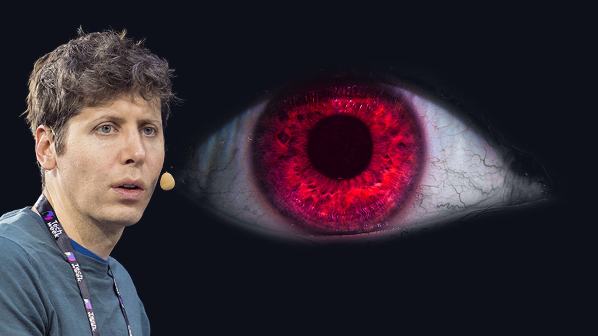 Irre Idee: Genialer Erfinder will die Augen aller Menschen scannen