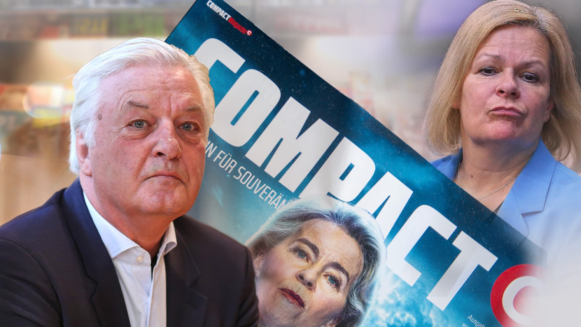 Faeser-Zensur gekippt! Bundesgericht hebt Verbot für Compact-Magazin auf