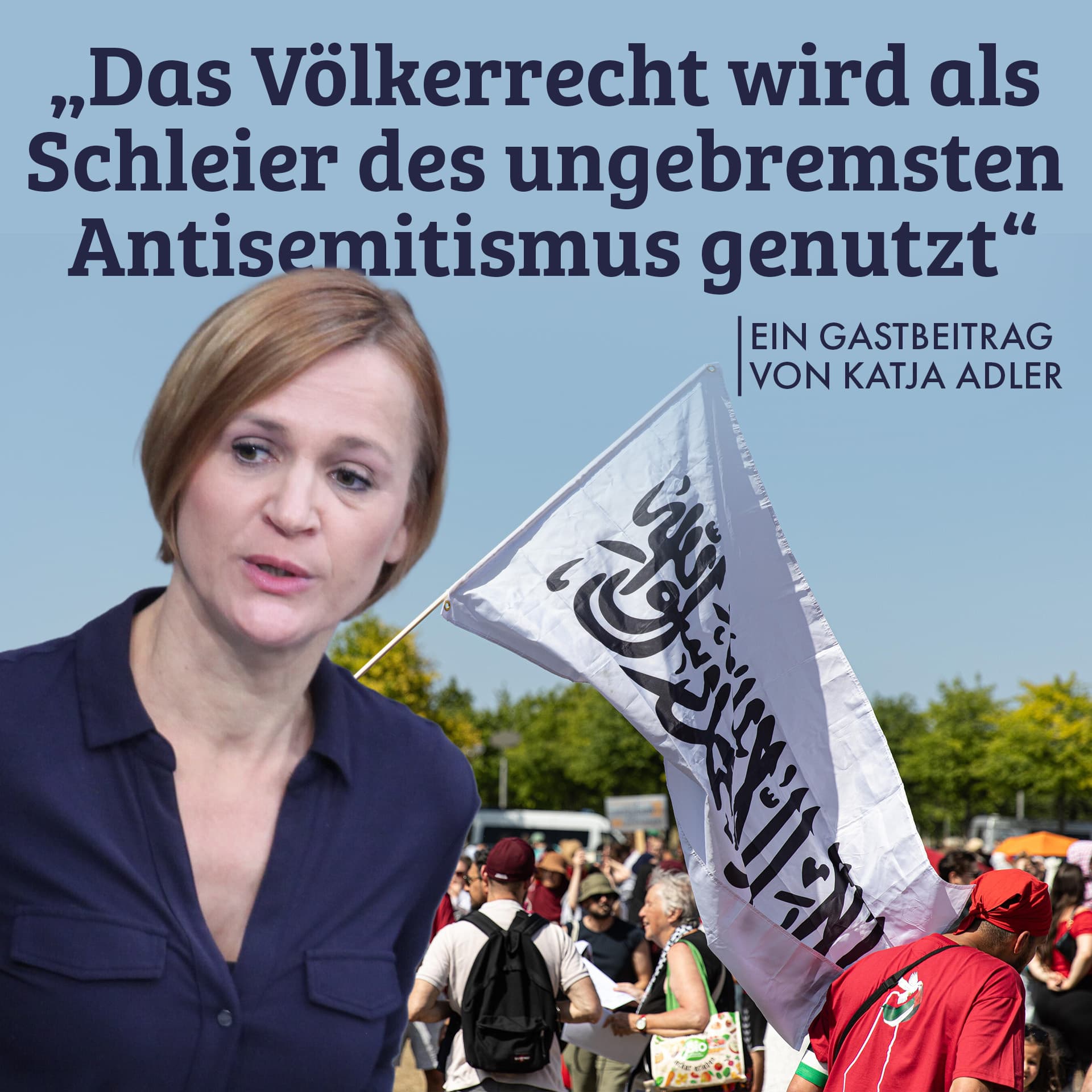 Das Völkerrecht wird als Schleier des ungebremsten Antisemitismus genutzt