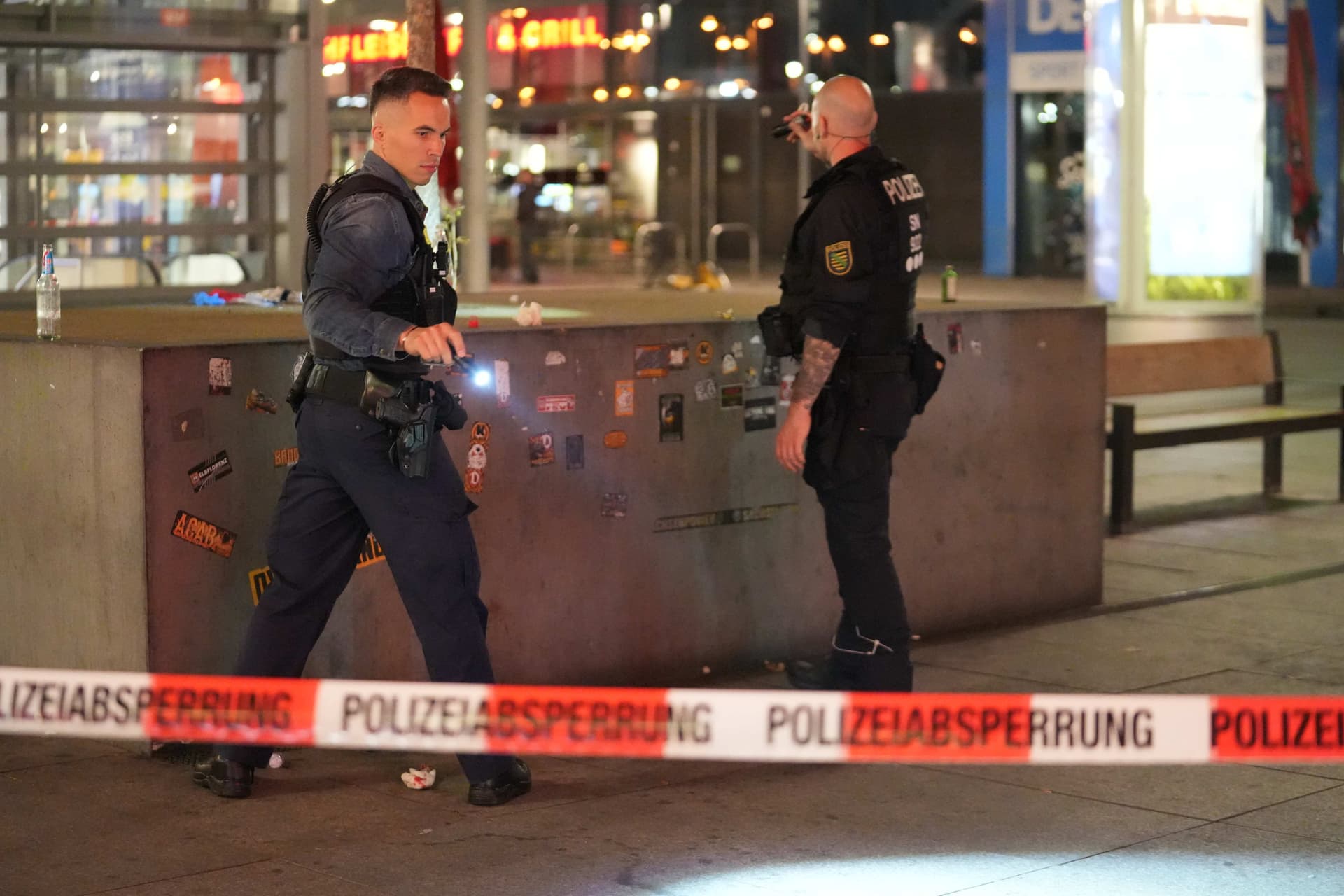 Wieder Dresden! Tunesier (16) und Syrer (24) gehen mit Messer aufeinander los