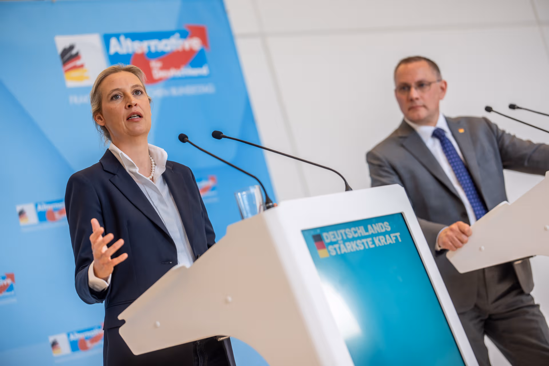 Neuer Umfrage-Rekord: AfD klettert auf 28 Prozent