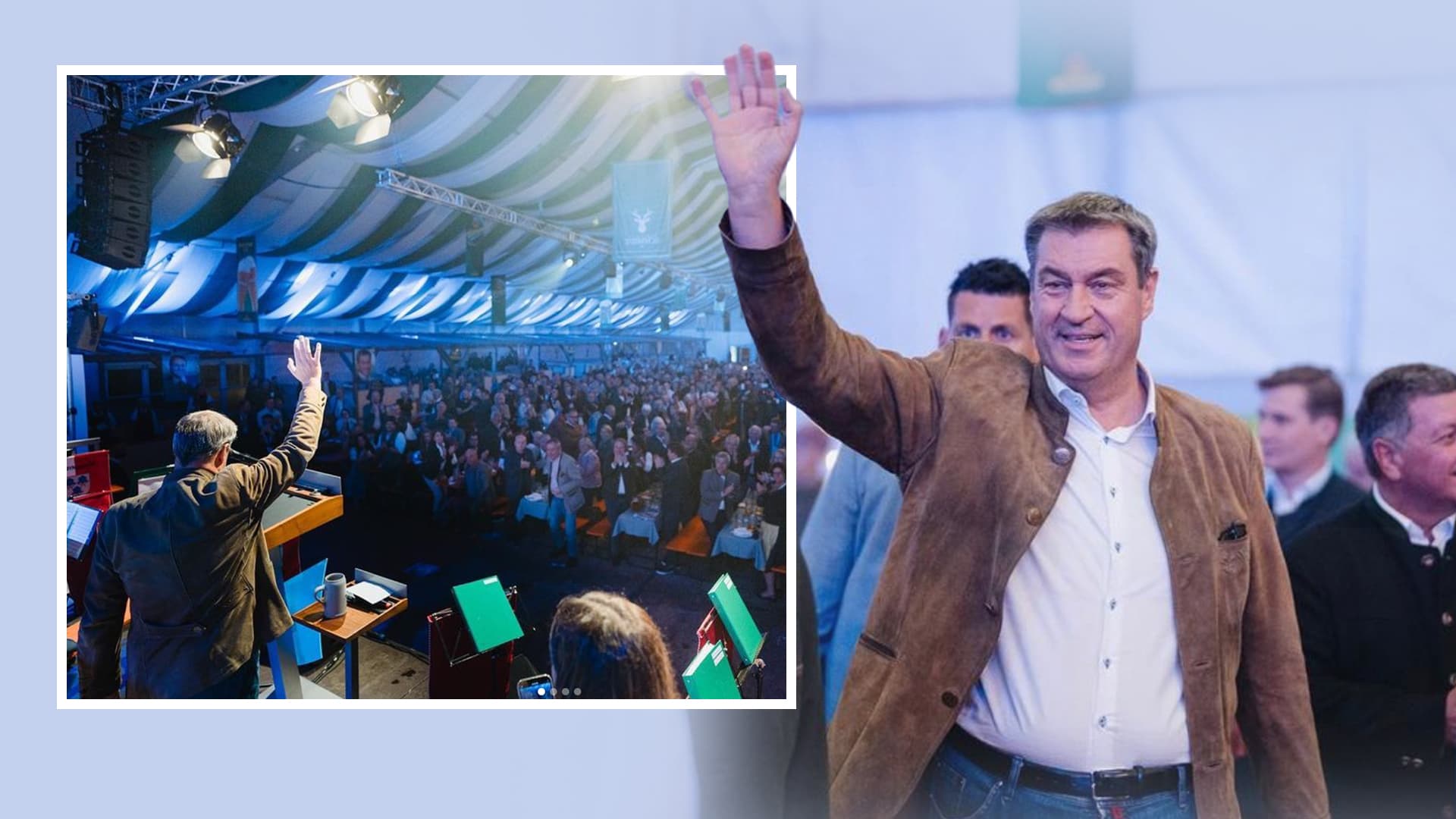 Flugblatt-Krise: Imitiert Söder Aiwanger hier mit Hitler-Stimme?
