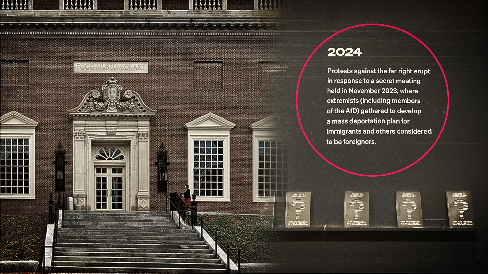 Unfassbar! Harvard-Museum zeigt Correctiv-Lüge um „Deportationen“ als Teil deutscher Geschichte