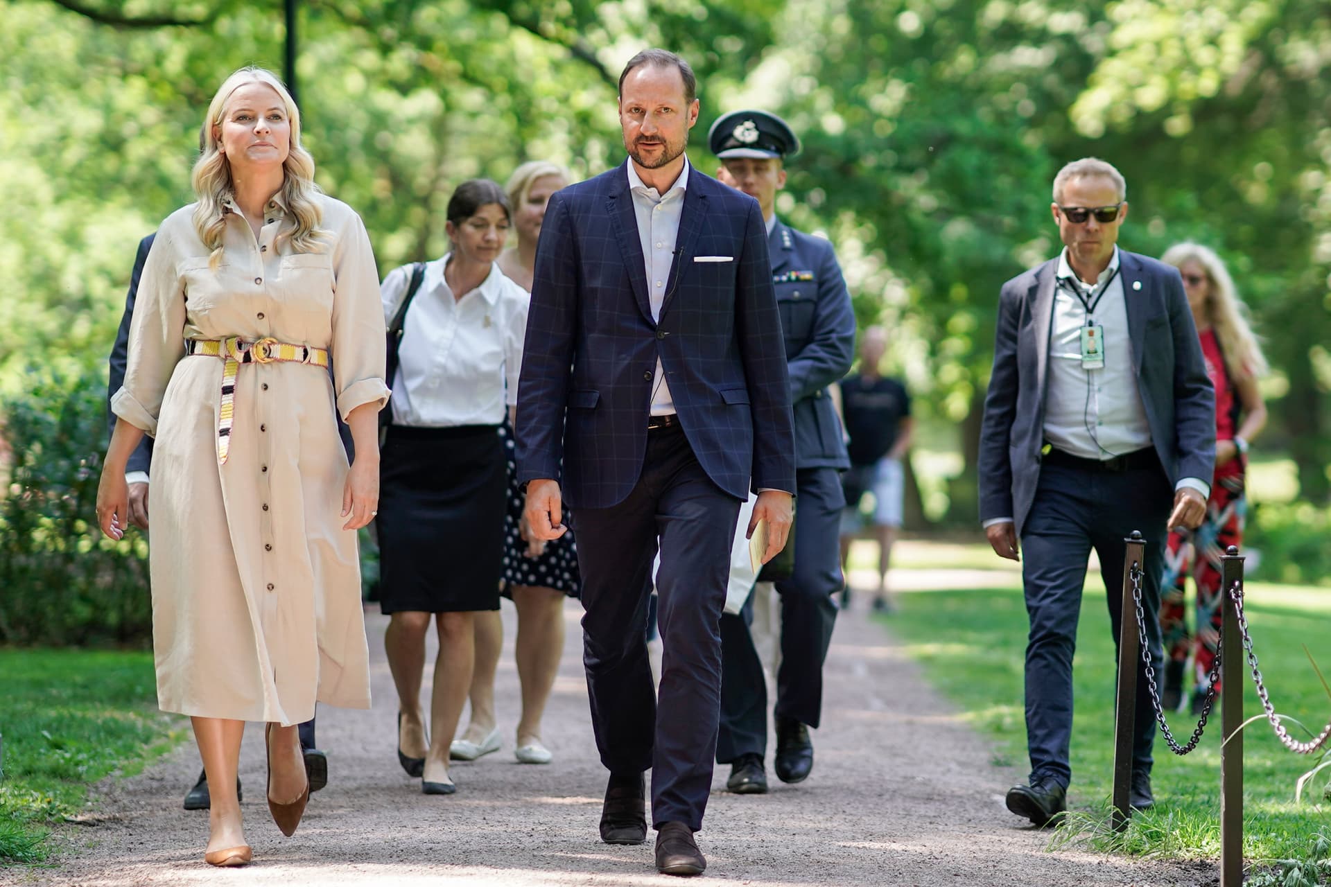 Norwegens Prinz Haakon und Prinzessin Mette-Marit besuchen Deutschland