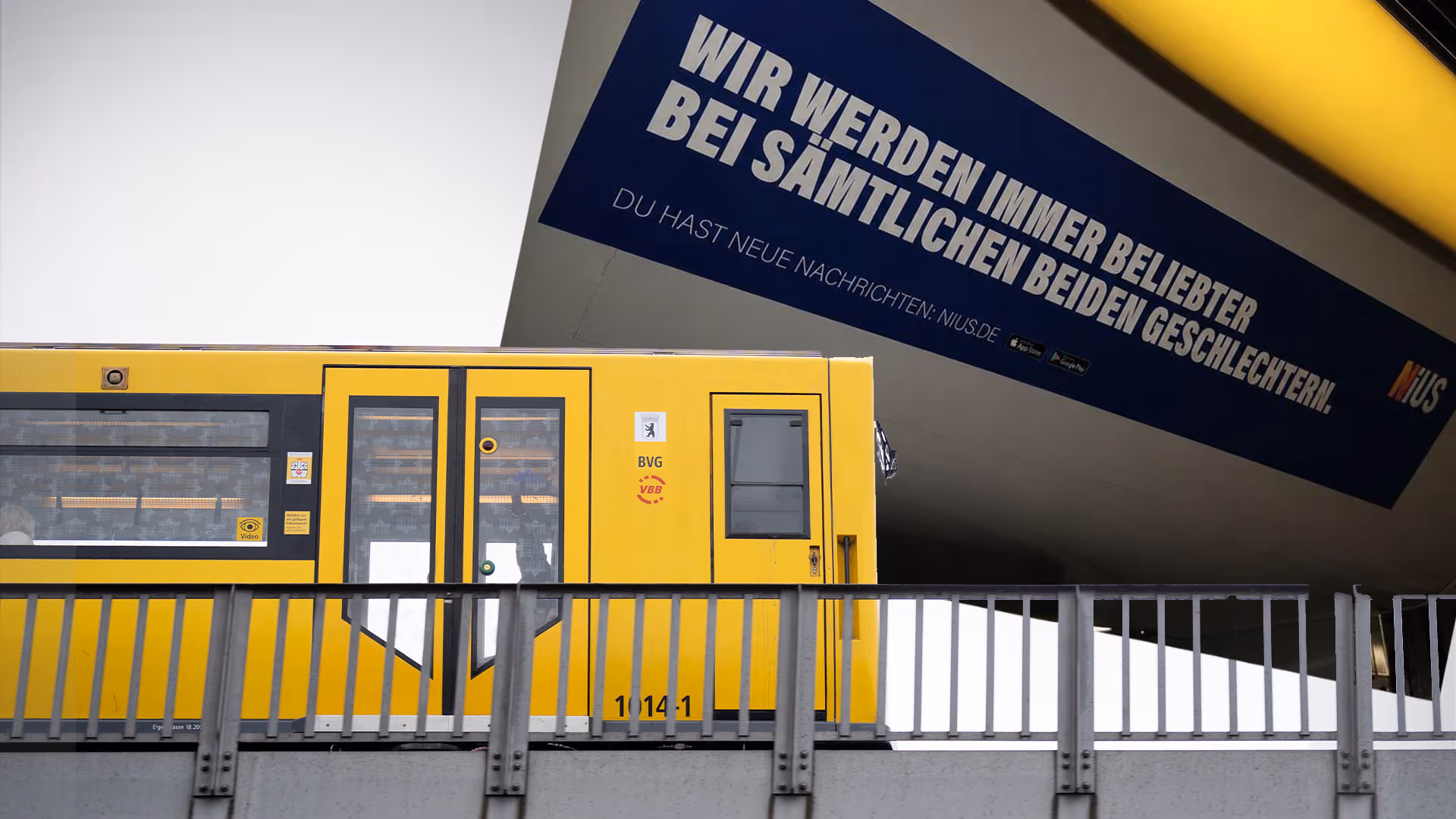 Sogar von Grünen kommt Kritik: Aufstand gegen NIUS-Zensur bei der BVG