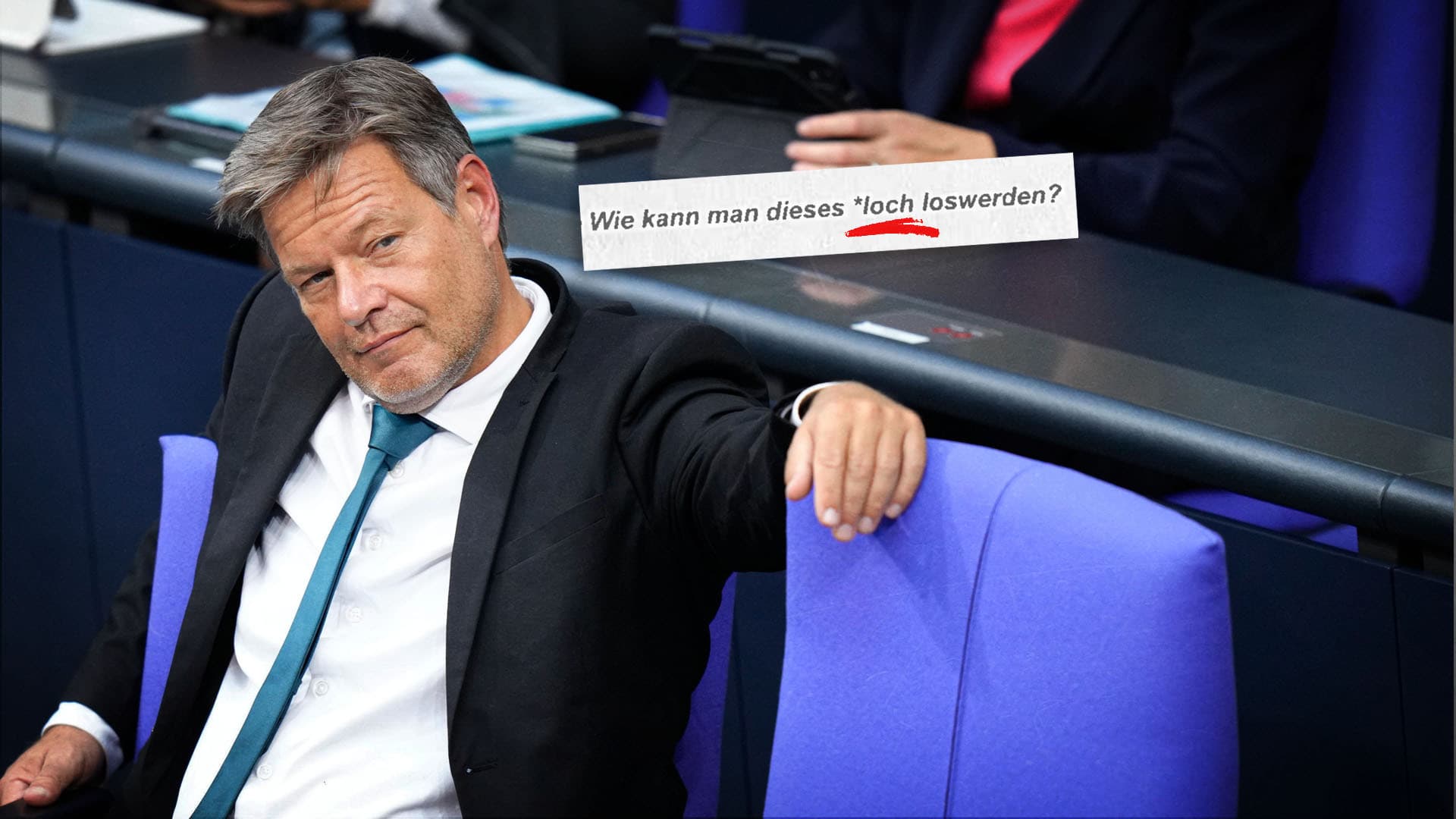 Der Minister zeigte ihn persönlich an: Habeck fordert 600 Euro Schmerzensgeld für „*loch“