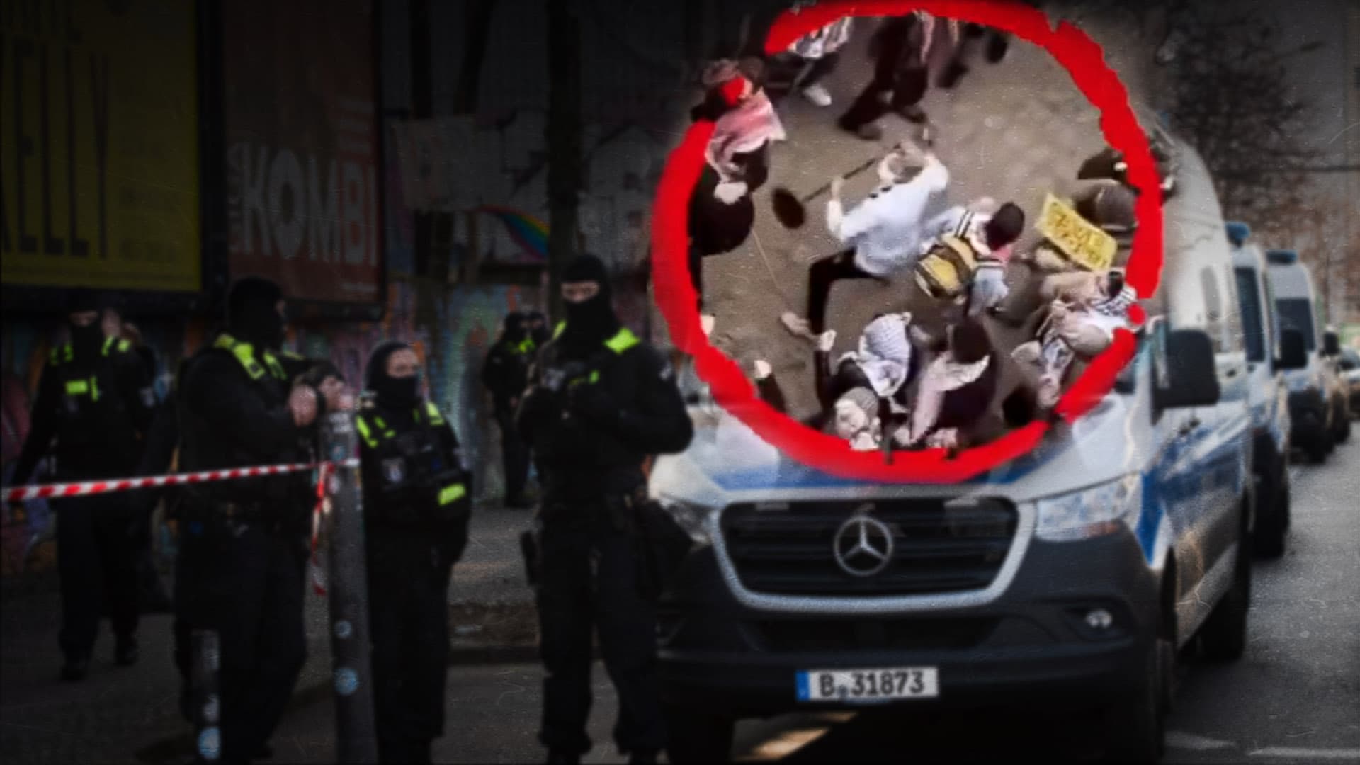 Trotz Razzia bei Israel-Hassern: Mikrofonständer-Werfer weiterhin frei!