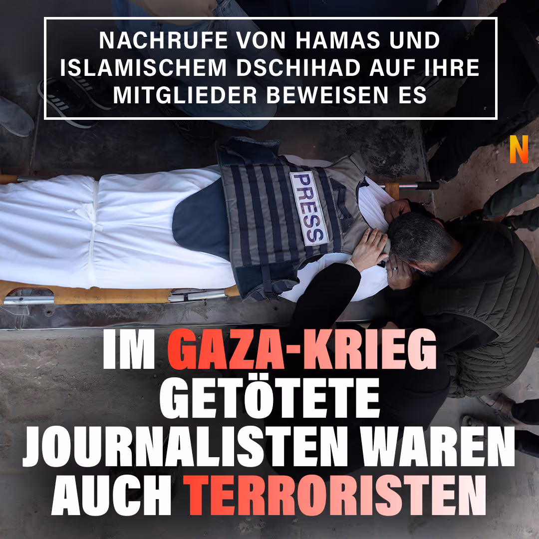Im Gaza-Krieg getötete Journalisten waren auch Terroristen