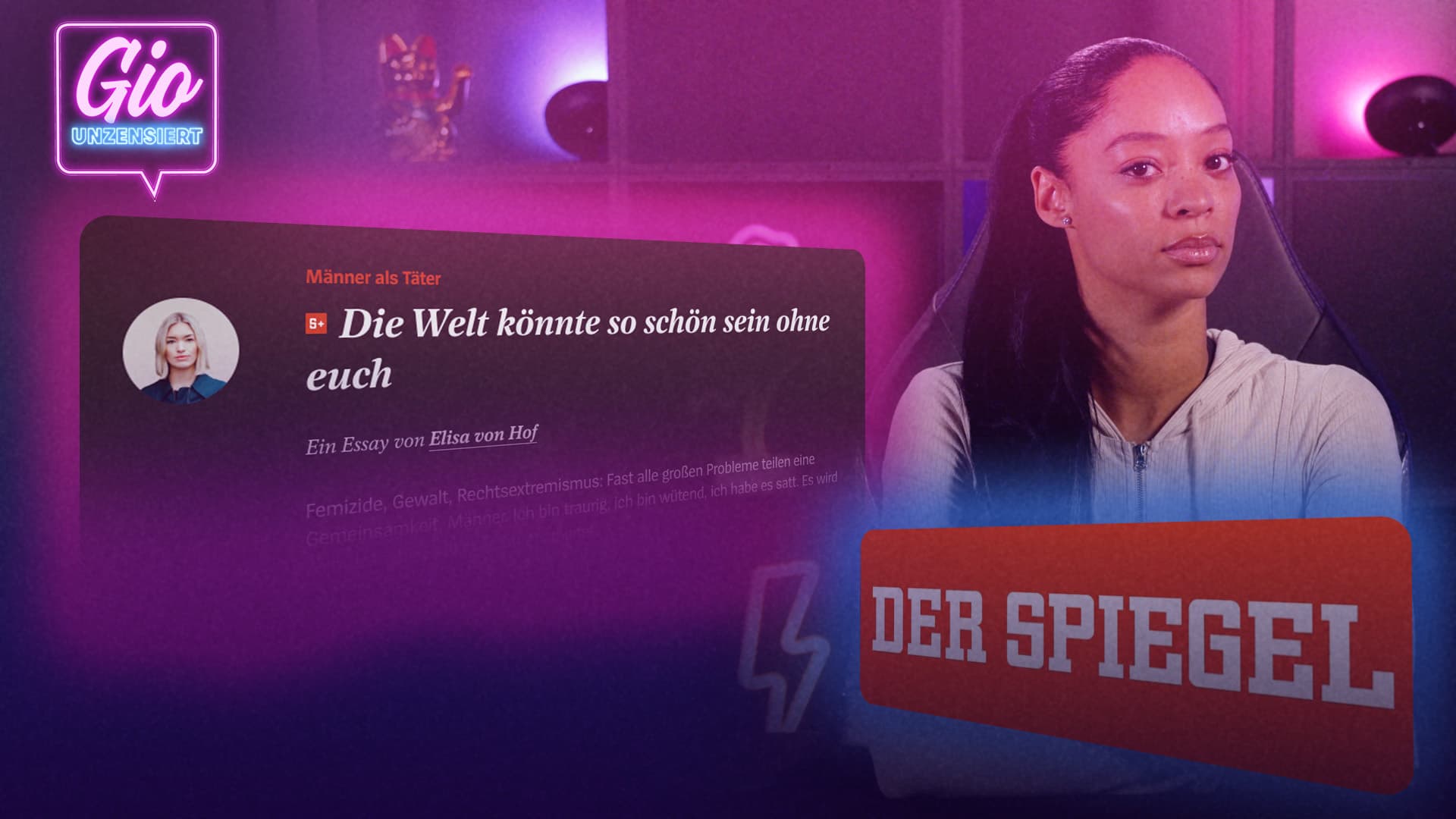 Eine Welt ohne Männer?! Nein danke, lieber Spiegel!