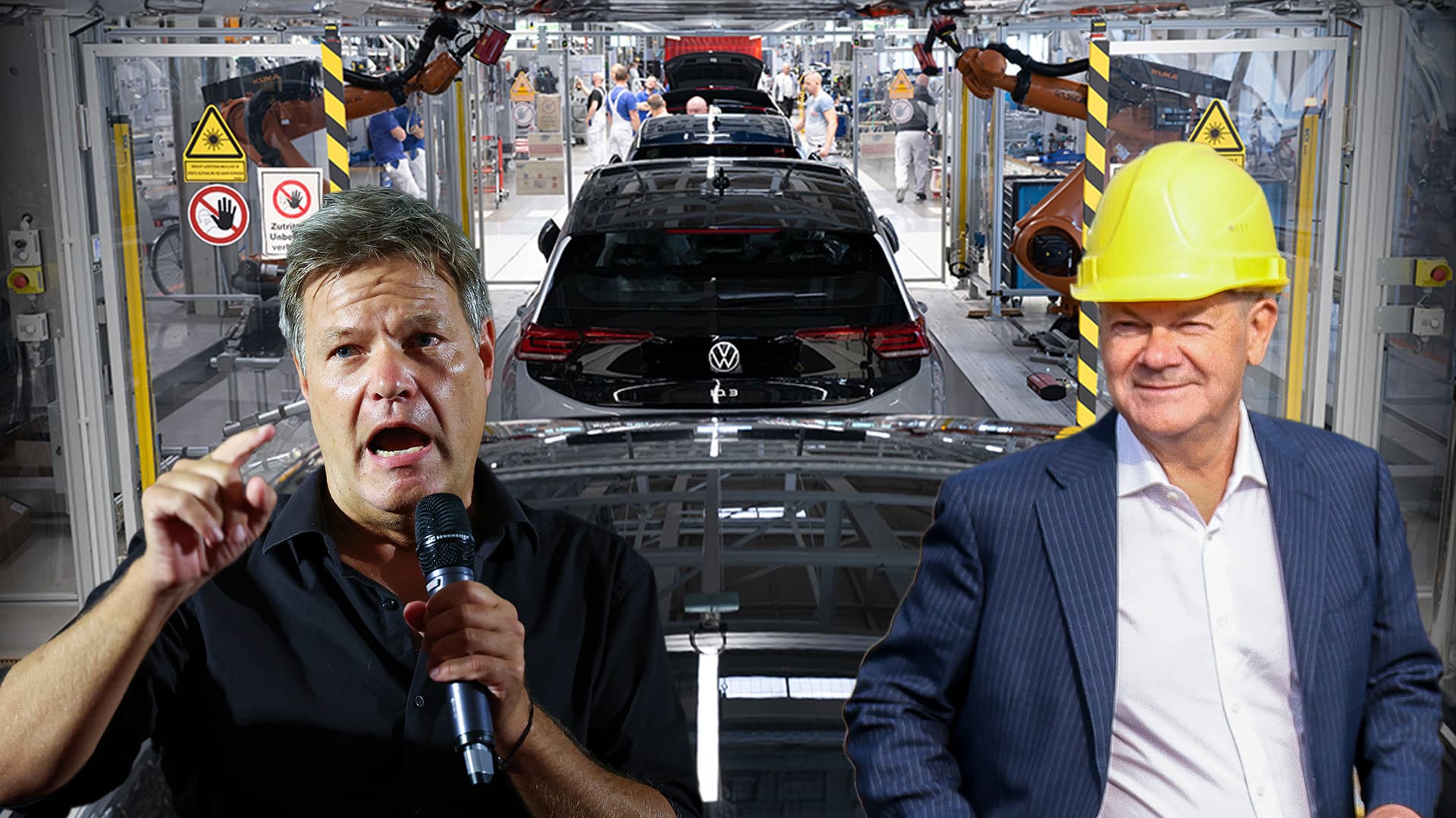 Die deutsche Wirtschaftswunde! Unternehmen bluten aus, Automobilbranche auf Krücken – aber Scholz & Habeck sprechen von Heilung