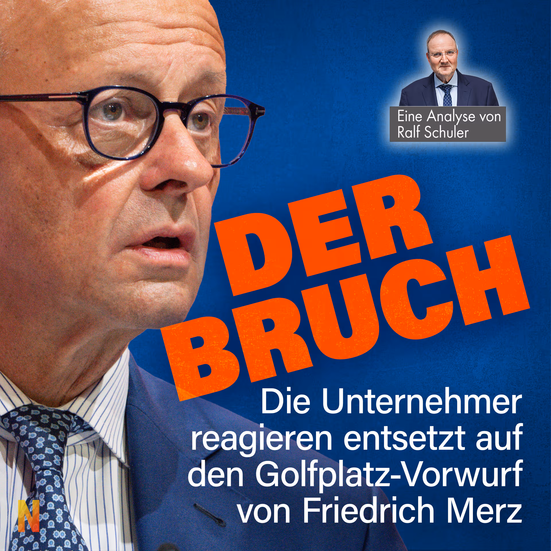 Der Bruch: Die Unternehmer reagieren entsetzt auf den Golfplatz-Vorwurf von Friedrich Merz