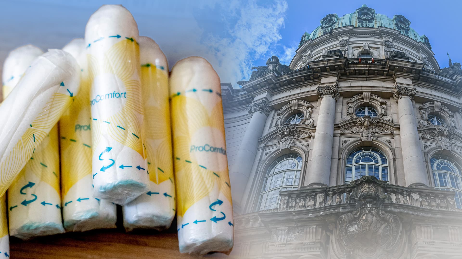Potsdam kauft Tampons für 52.000 Euro: Künftig sollen sie in allen öffentlichen Gebäuden verfügbar sein
