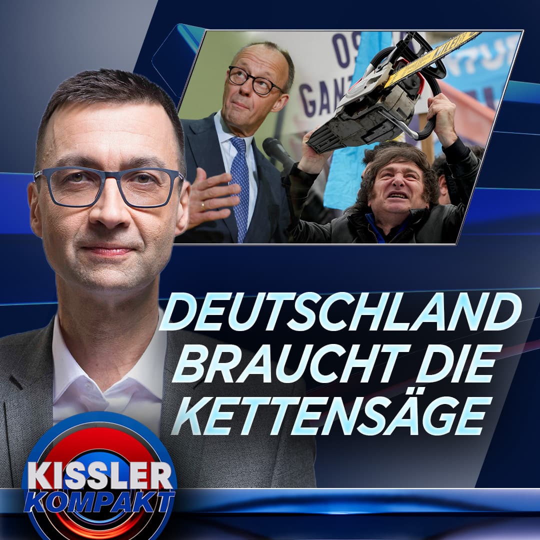 Der Staat ist fett, träge und bevormundend: Nur die Kettensäge kann Deutschland retten