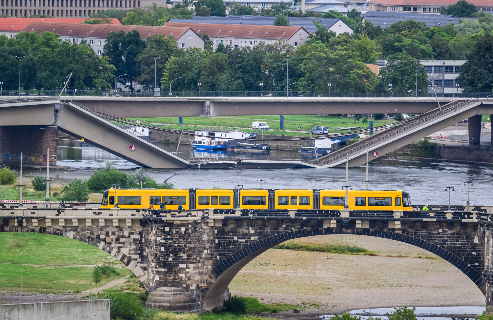 „Sanierung läuft“, „Kritik entbehrt jeder Grundlage“ – Grüner Bürgermeister verleugnete Zustand der Dresdner Kollaps-Brücke