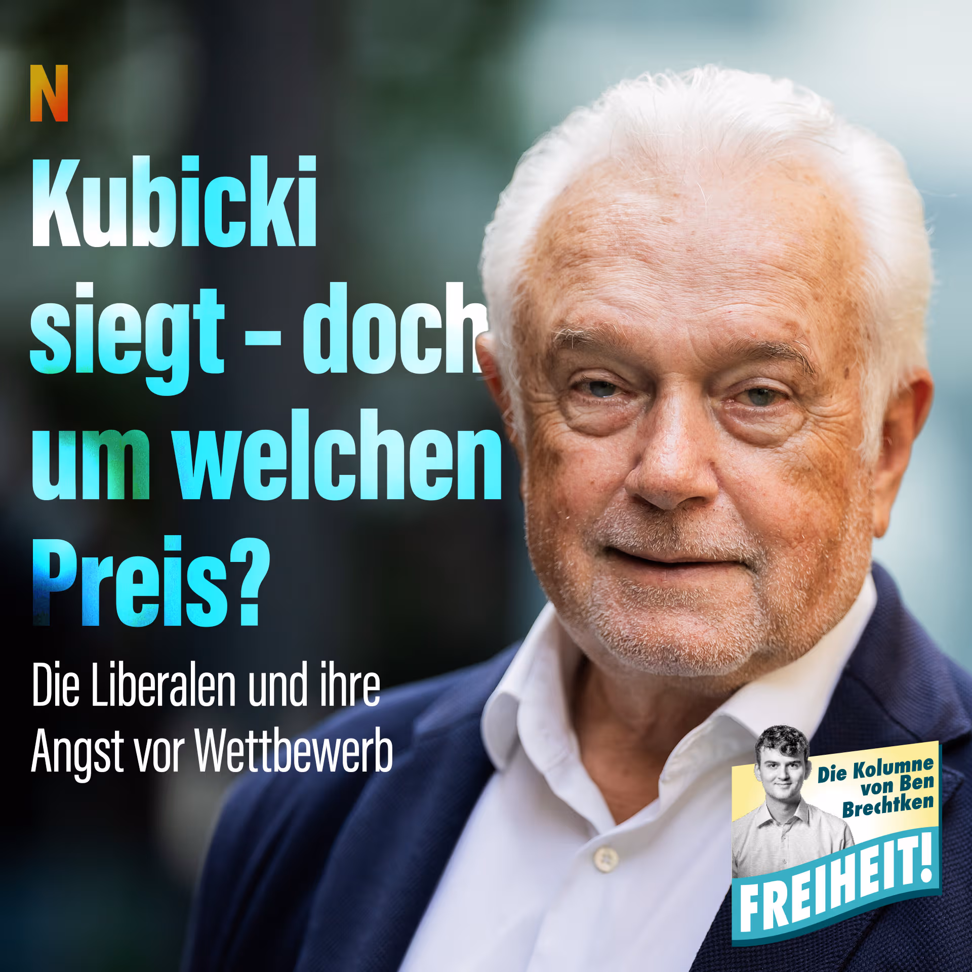 Kubicki siegt – doch um welchen Preis? Die Liberalen und ihre Angst vor Wettbewerb