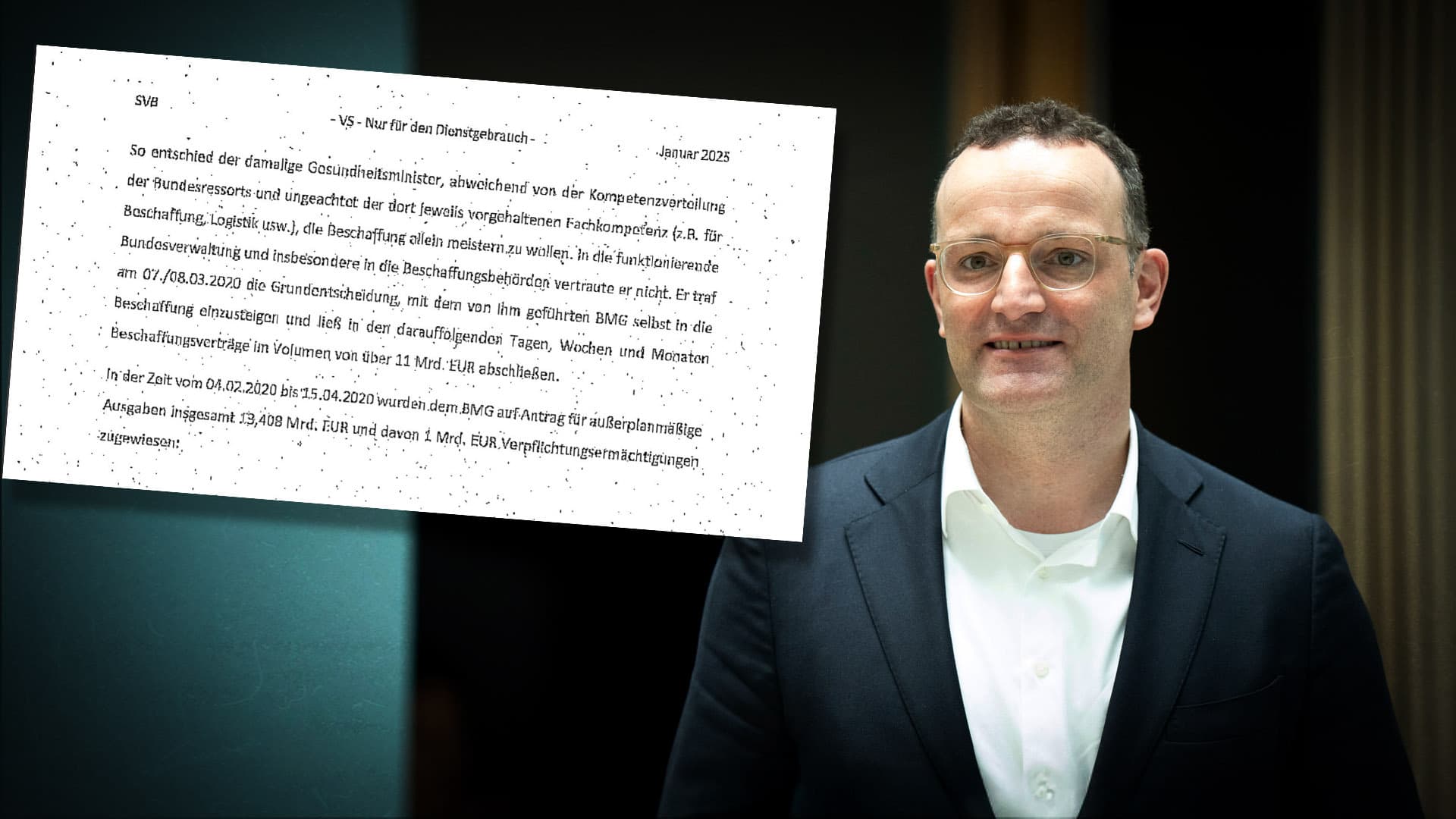 Spahn-Geschäfte während der Pandemie: NIUS veröffentlicht den geheimen Masken-Bericht in voller Länge