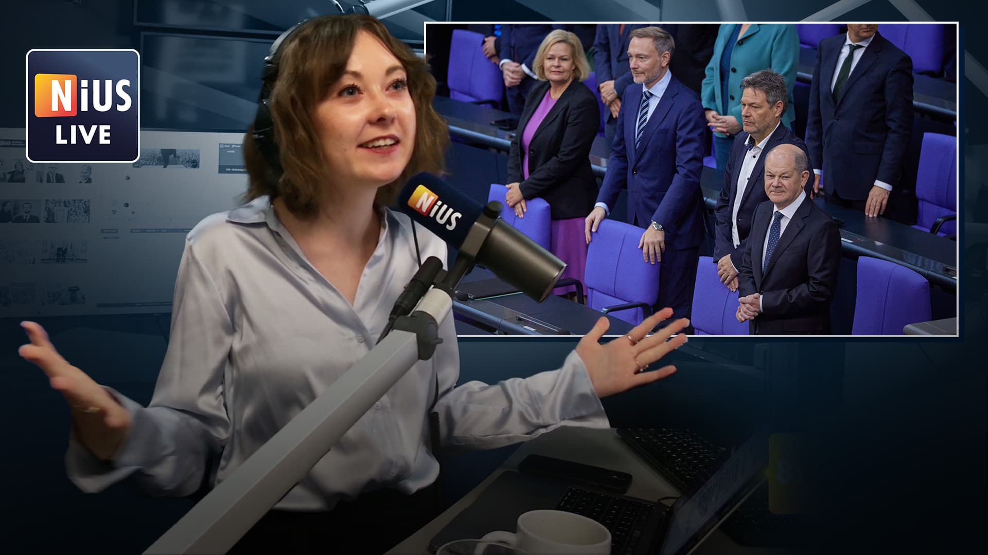NIUS Live: „Nicht das Volk rutscht ins Extreme, sondern die Bundesregierung!“