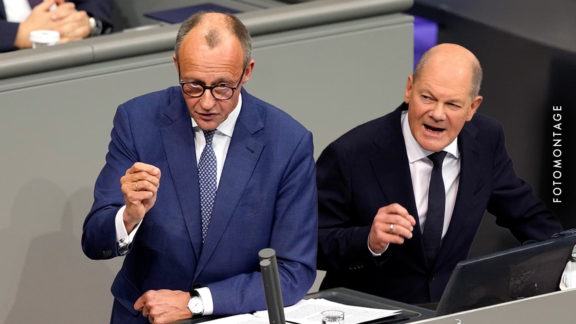 Rede-Gefecht im Bundestag: So lief das historische Duell zwischen Noch-Kanzler Scholz und CDU-Chef Merz