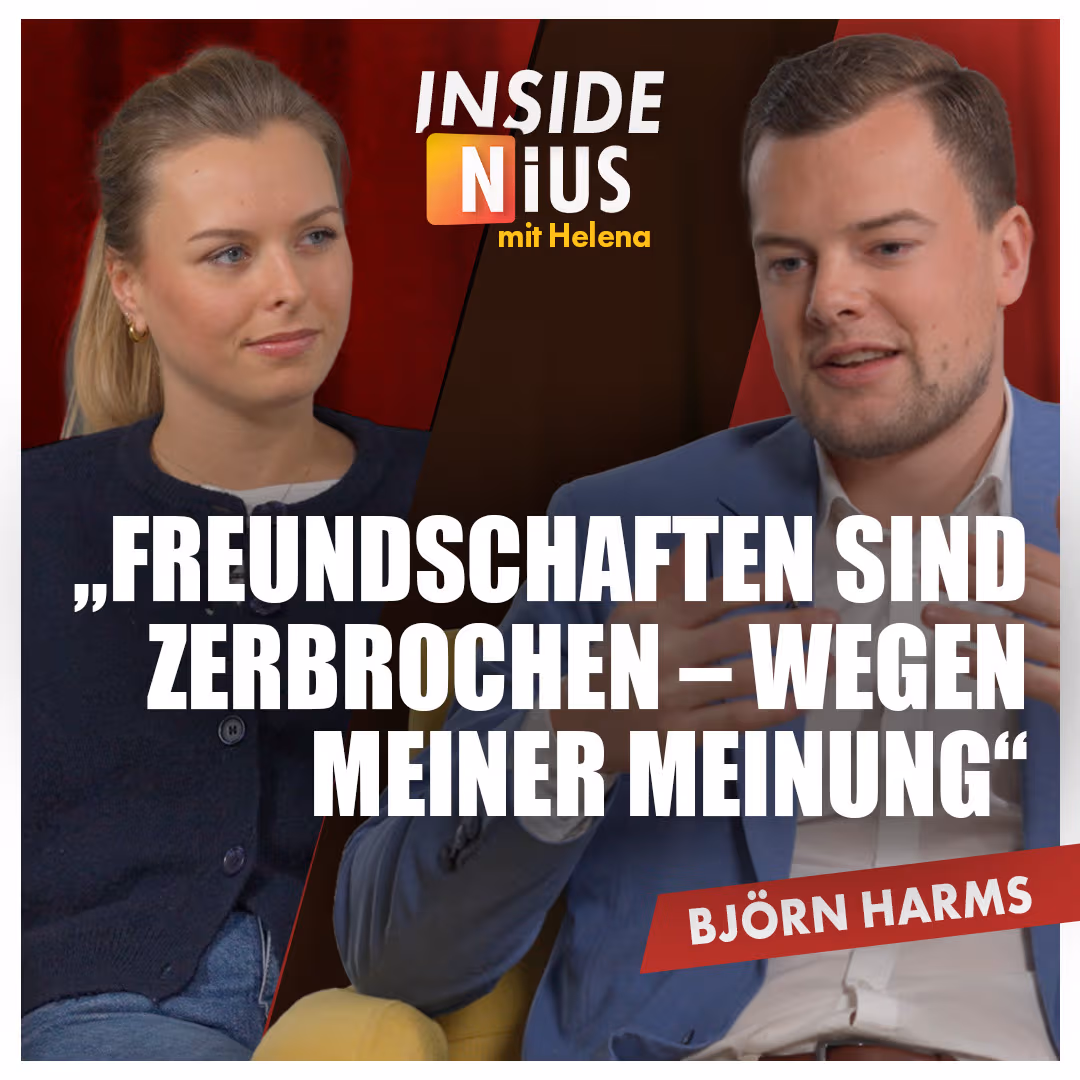 „Freundschaften sind zerbrochen wegen meiner Meinung“ – Björn Harms | Inside NIUS mit Helena