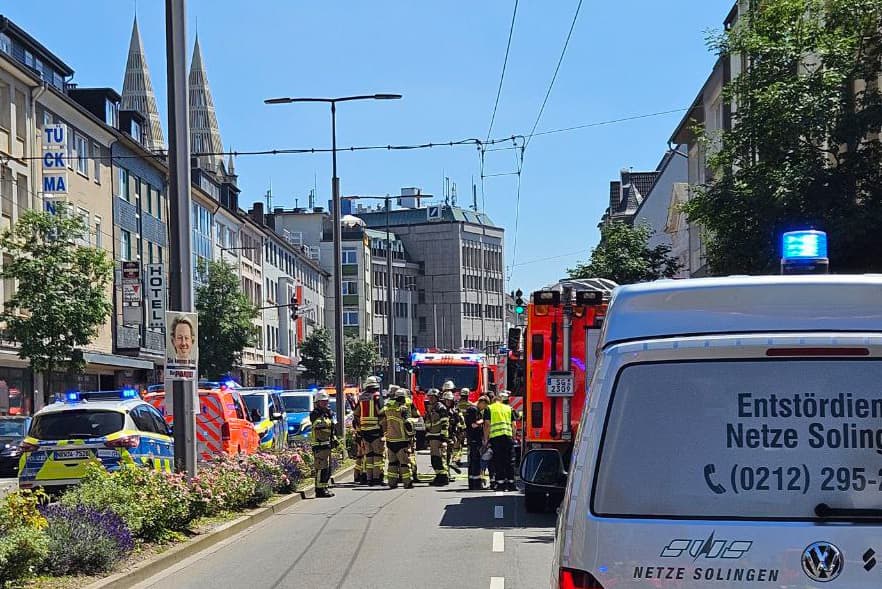 Explosion in Solingen: Afrikaner will Brandsatz werfen und sprengt sich selbst in die Luft