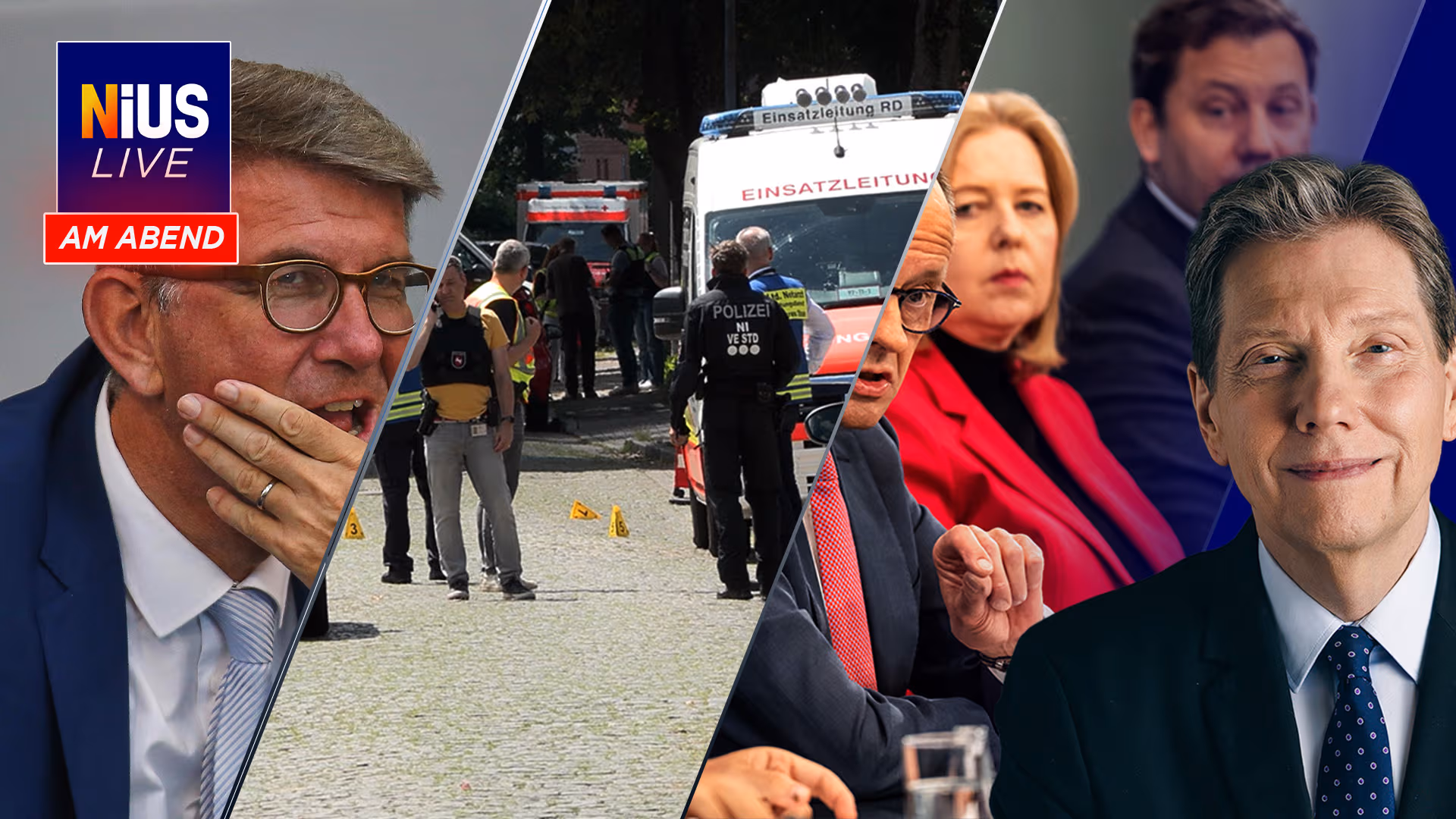 Ab 18 Uhr bei NIUS Live am Abend: Sechs Tote nach Schüssen in Jugendeinrichtung