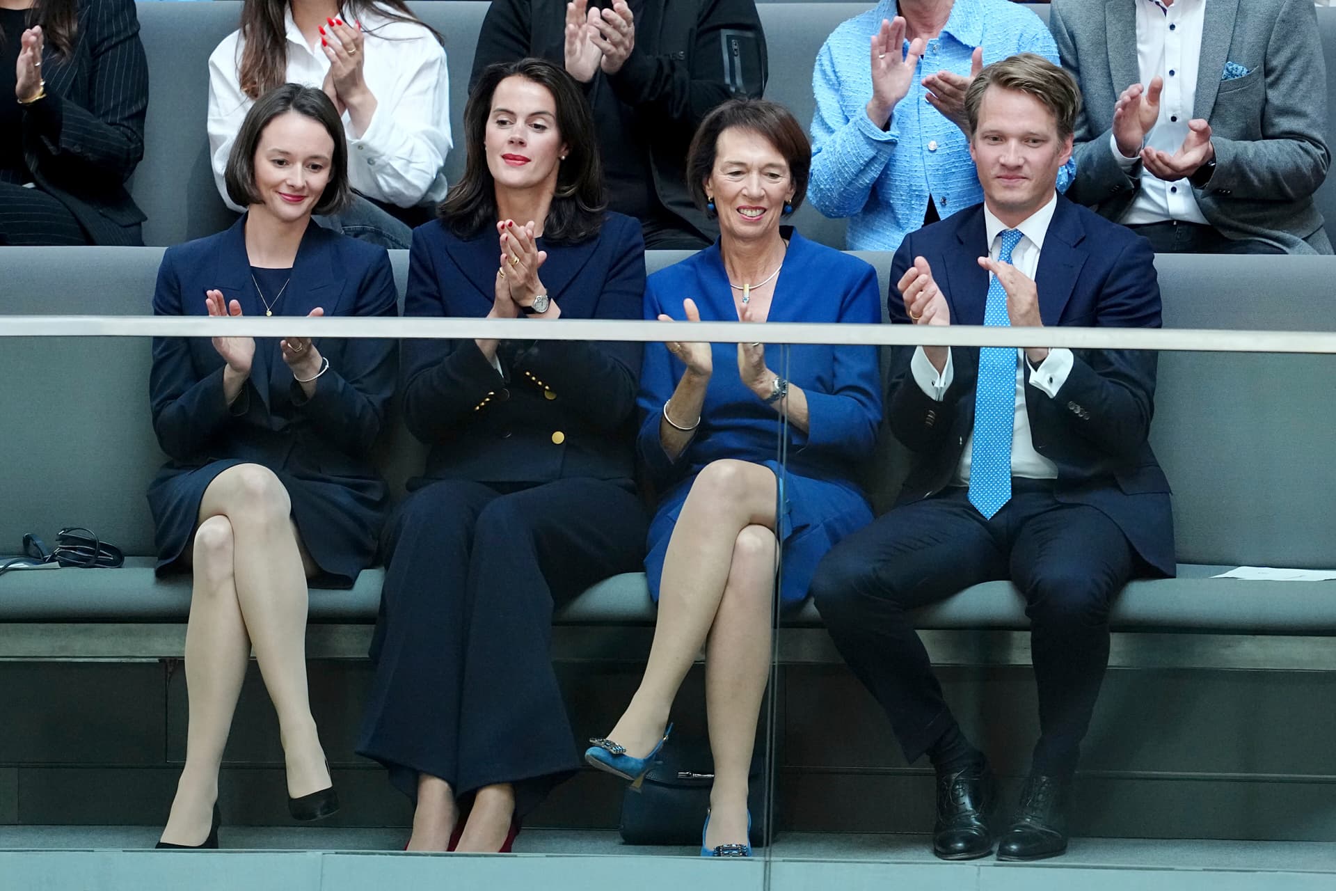 Familie Merz bei der Kanzlerwahl: Charlotte Merz, erst Entsetzen, dann Erleichterung