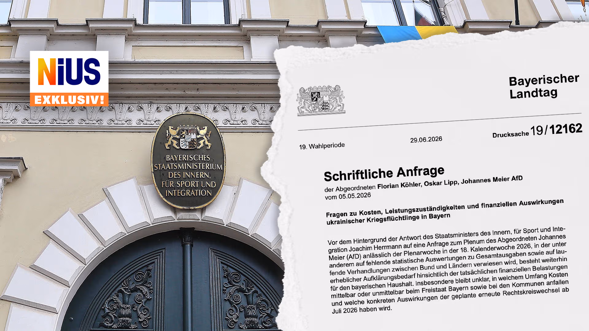 Bayern zahlte 2025 mehr als 651 Millionen Euro für die Unterbringung ukrainischer Flüchtlinge