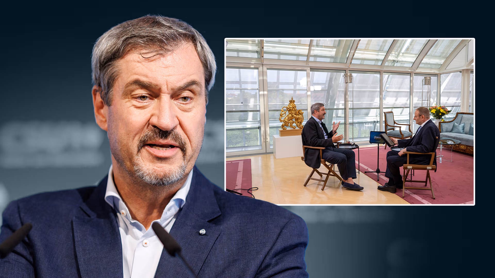 Söder verteidigt Schuler-Interview: „NIUS ist mitten in der bürgerlichen Gesellschaft“