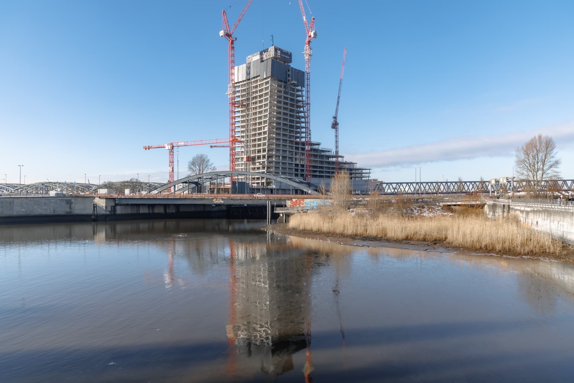 Deutschlands peinlichste Bauruine: Auf der Elbtower-Baustelle in Hamburg geht nichts mehr