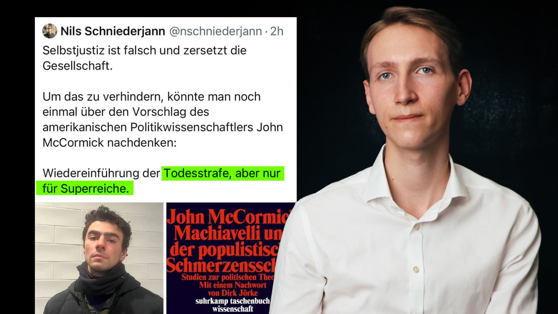 Deutschlandfunk-Mitarbeiter fordert „Todesstrafe, aber nur für Superreiche“