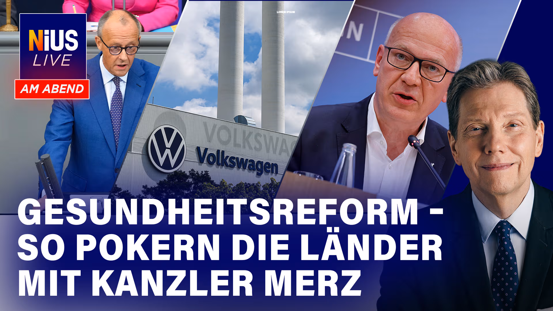 Kai Wegner (CDU) zieht sich aus Berlin-Wahlkampf zurück I NIUS Live am Abend vom 10. Juli 2026