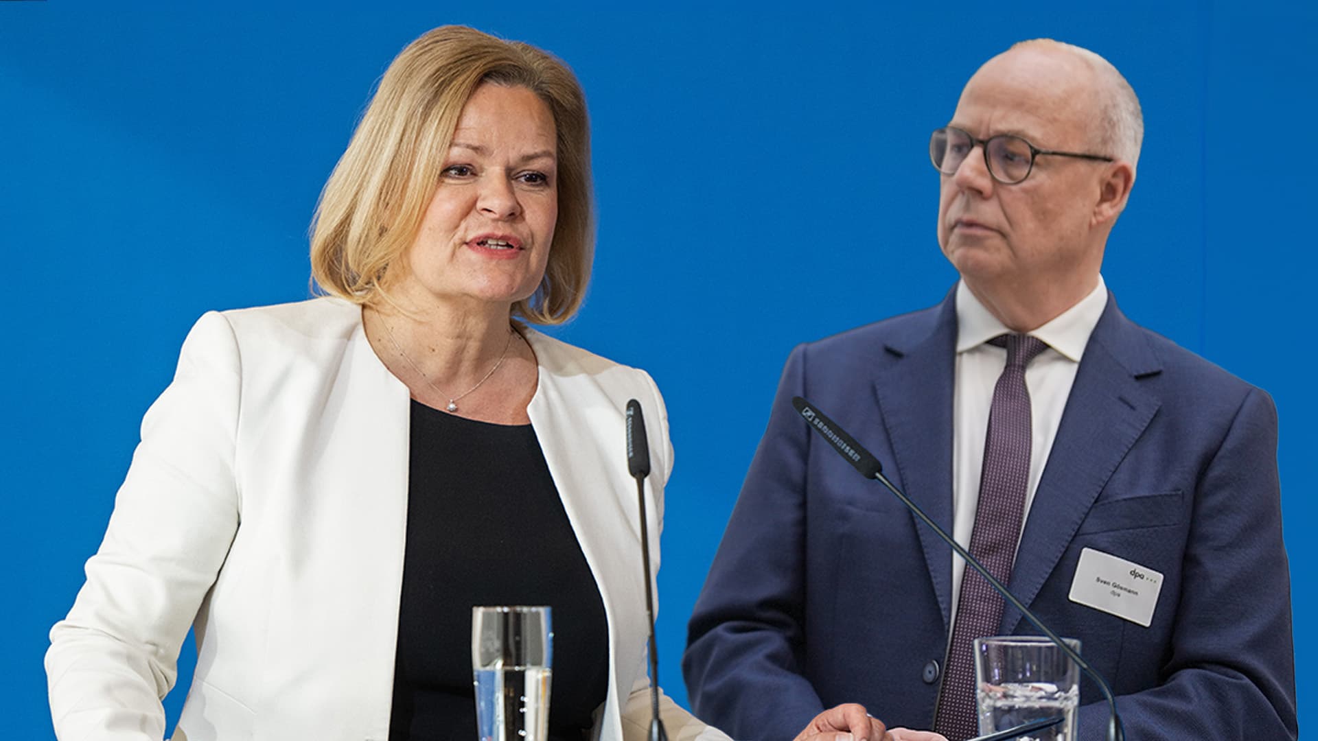 Staatlich finanzierte Nachrichten! Nancy Faeser zahlt eine Million Euro an DPA!