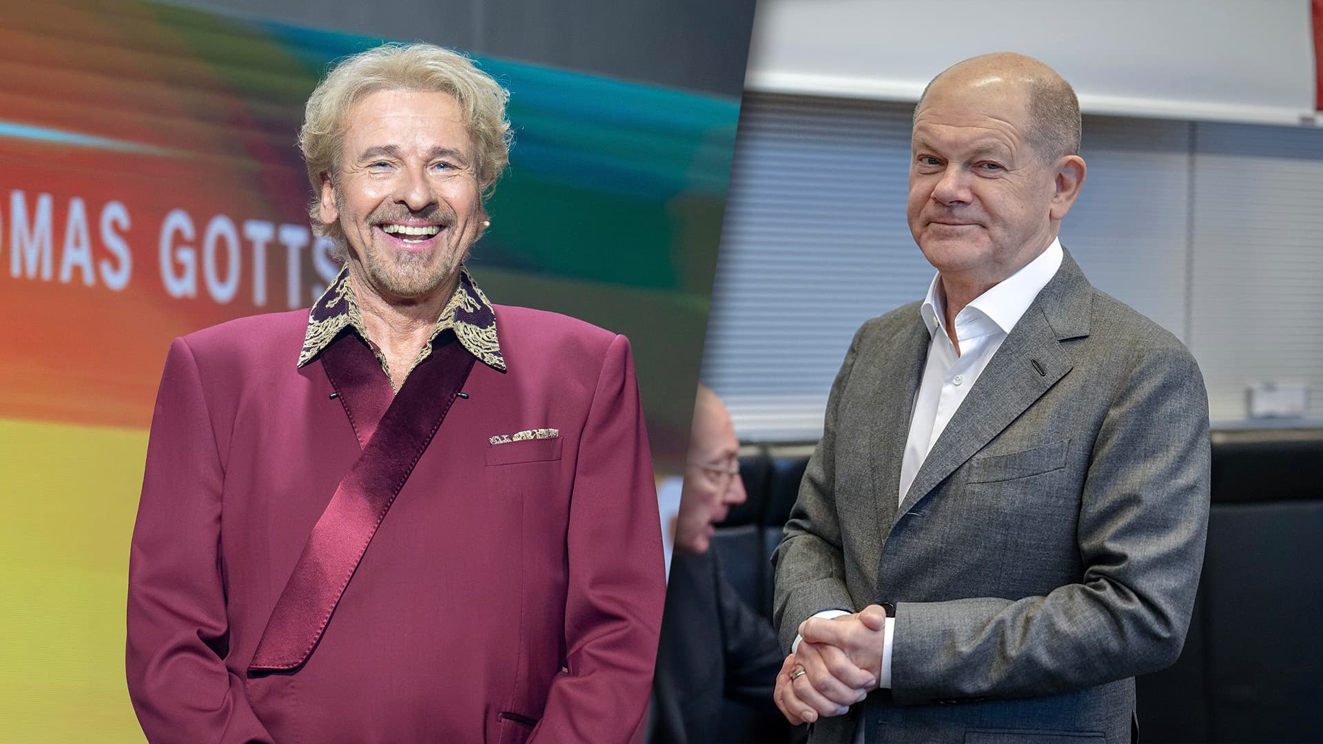 Gottschalks Gruß an Olaf Scholz: Die Ampel ist eine Bergab-Regierung