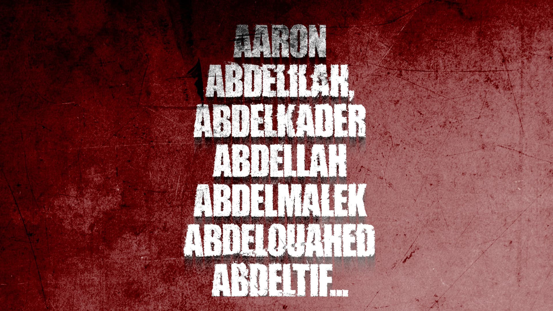 Aaron, Abdelilah, Abdelkader, Abdellah ... Das sind die Vornamen aller deutschen Vergewaltiger in NRW