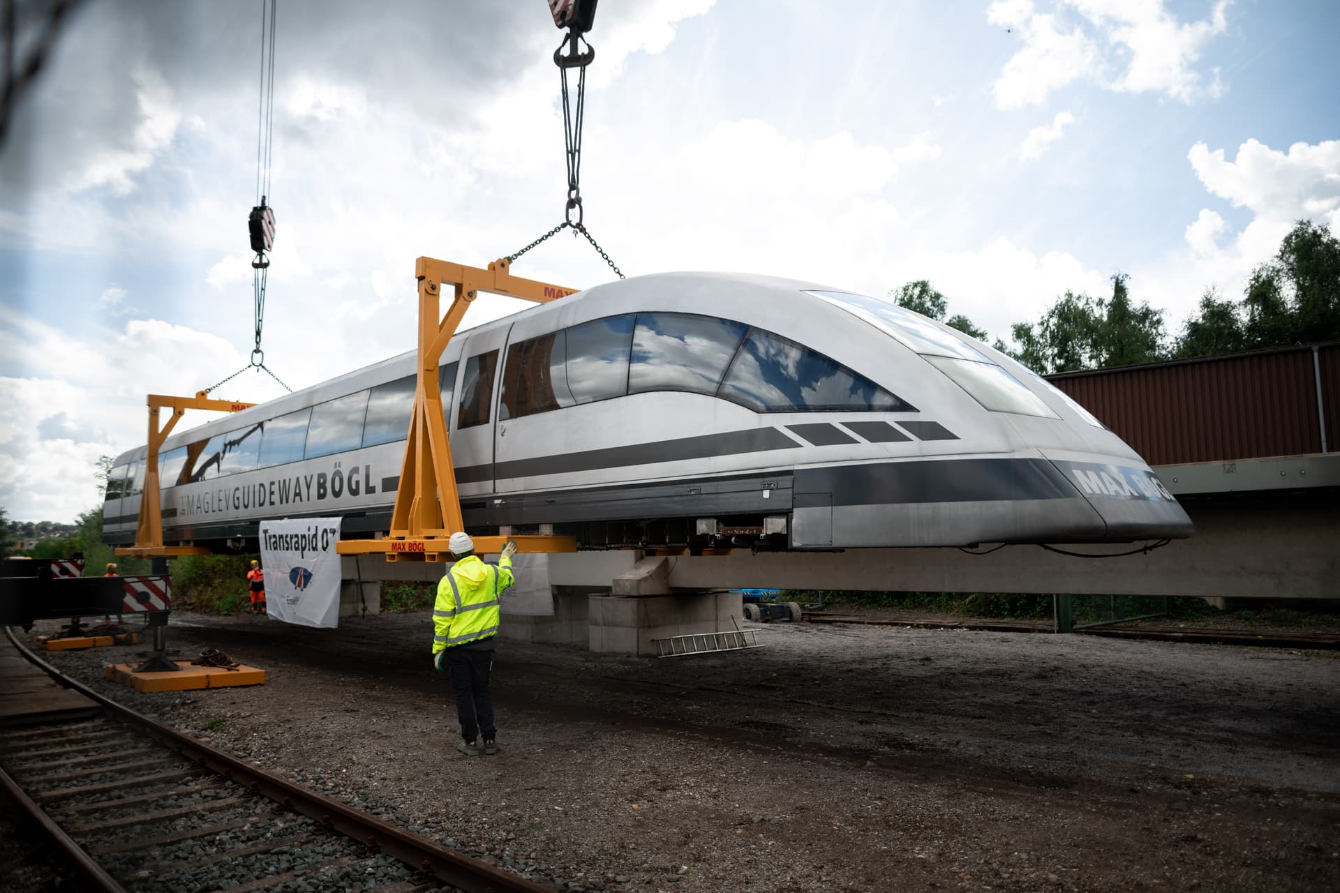 Im Koalitionsvertrag extra erwähnt: die Rückkehr des Transrapid