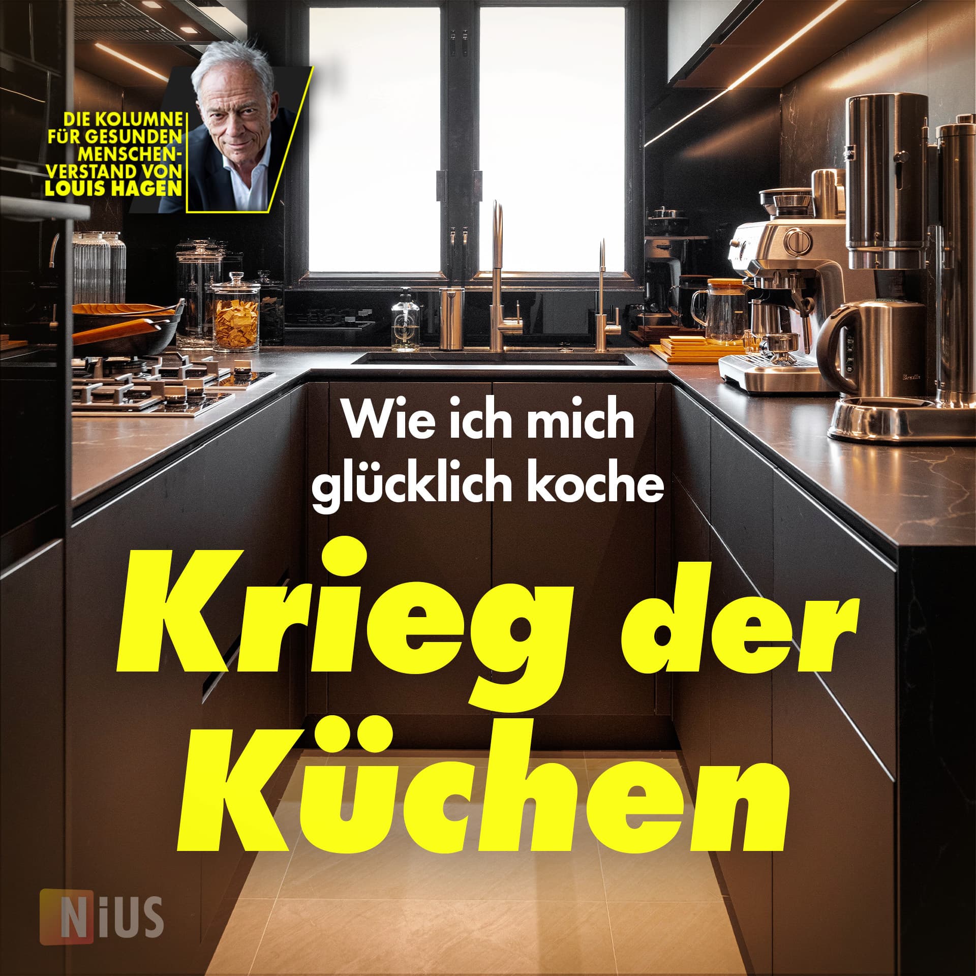 Wie ich mich glücklich koche: Krieg der Küchen