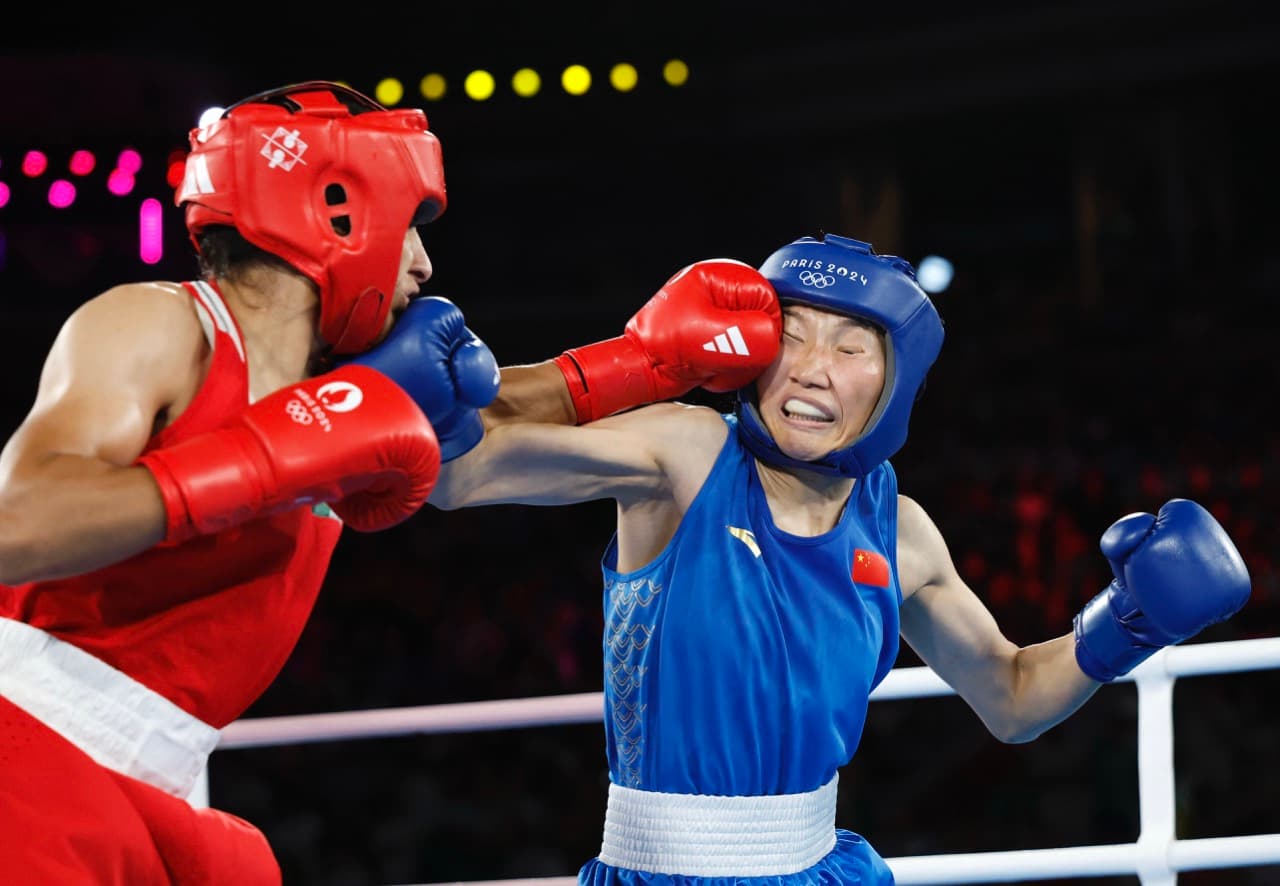 Imane Khelif siegt bei der Schande von Paris: Erster Mann boxt sich zum Gold bei den Frauen!