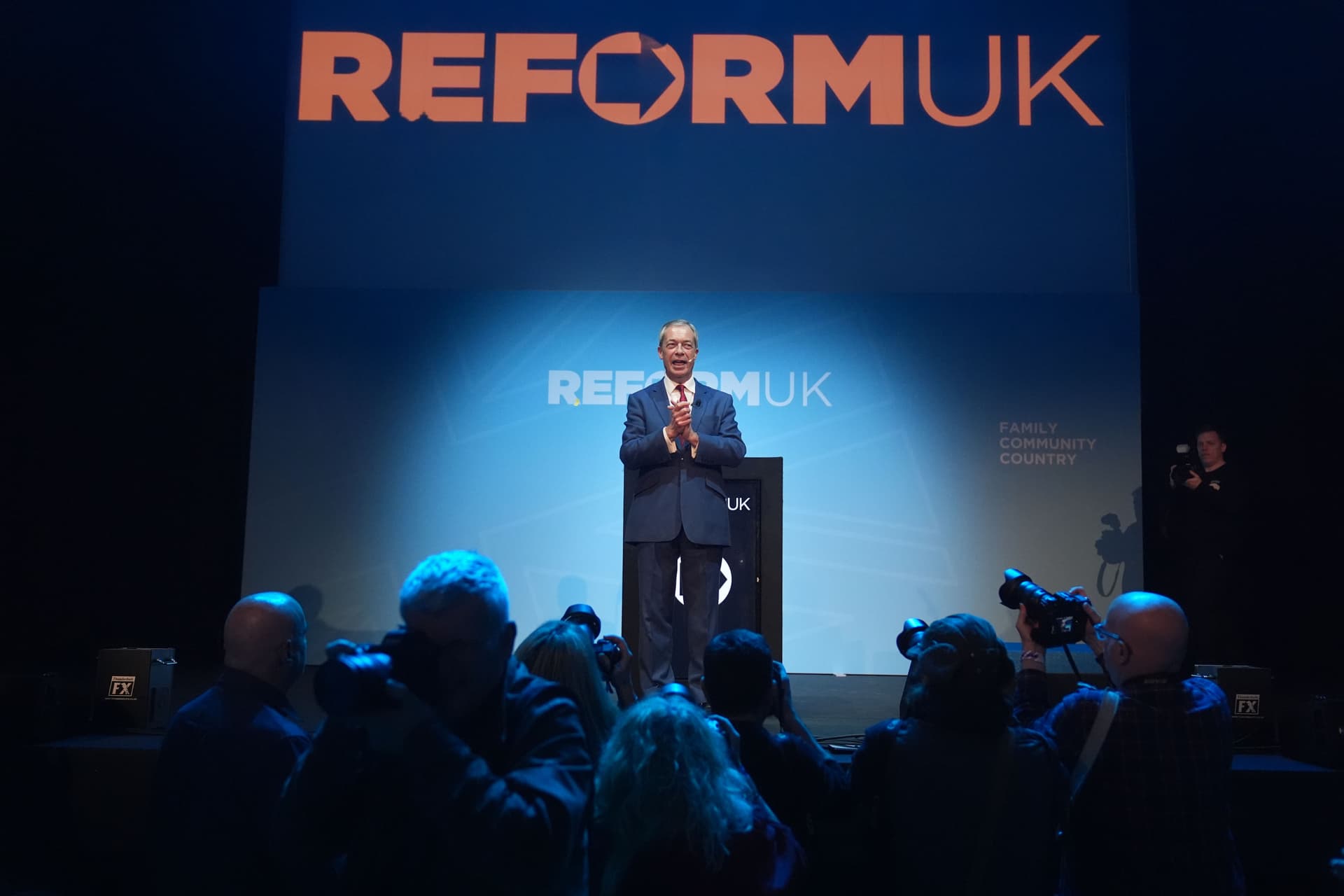 Umfrage-Beben in Großbritannien: Nigel Farages Partei Reform UK erstmals stärkste Kraft