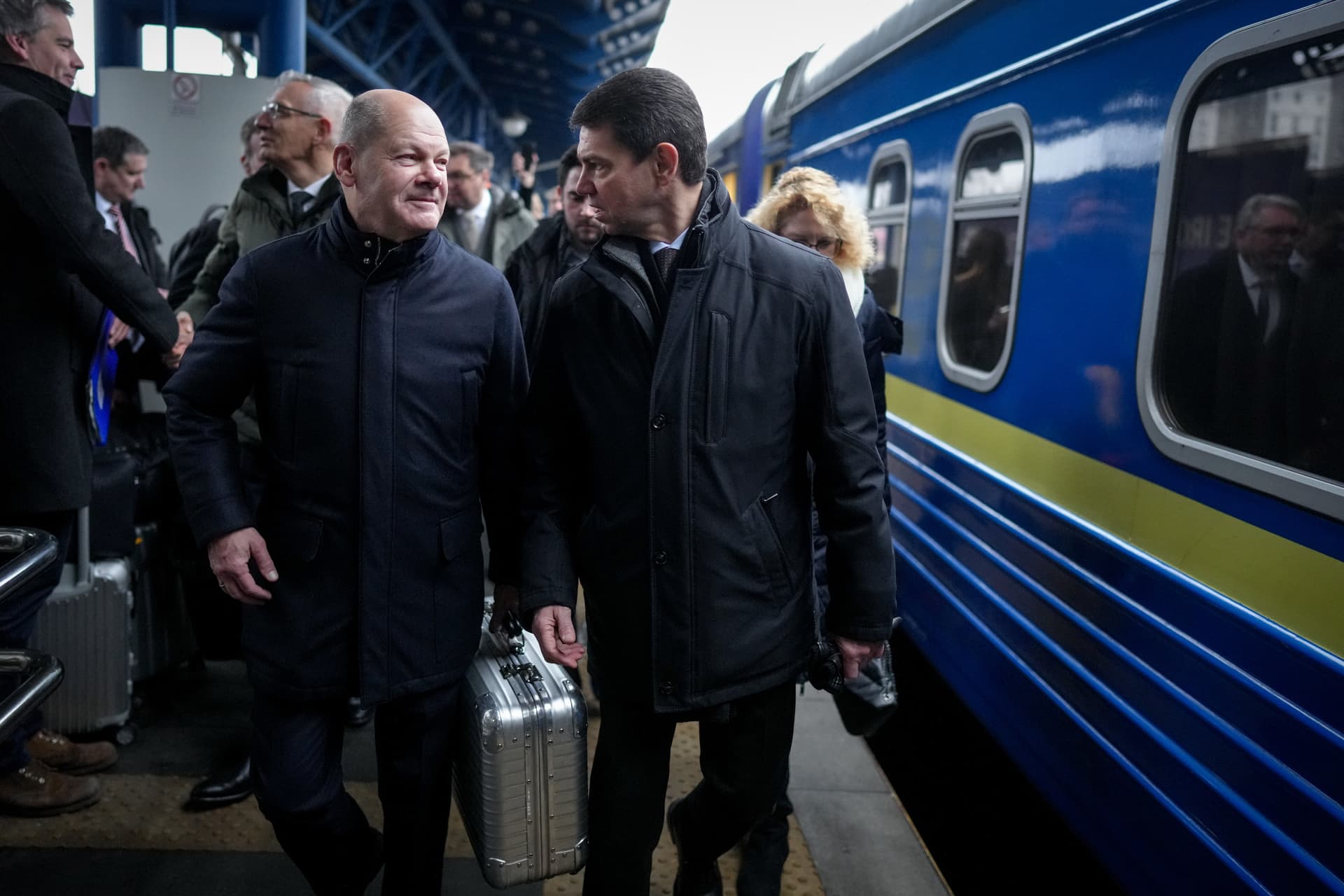 Scholz erstmals seit zweieinhalb Jahren in der Ukraine