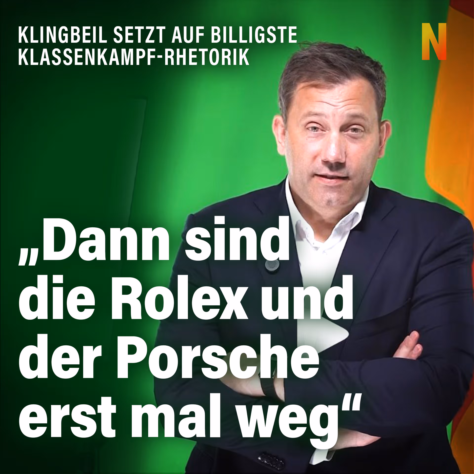 „Rolex und Porsche weg“: Klingbeil setzt auf billigste Klassenkampf-Rhetorik