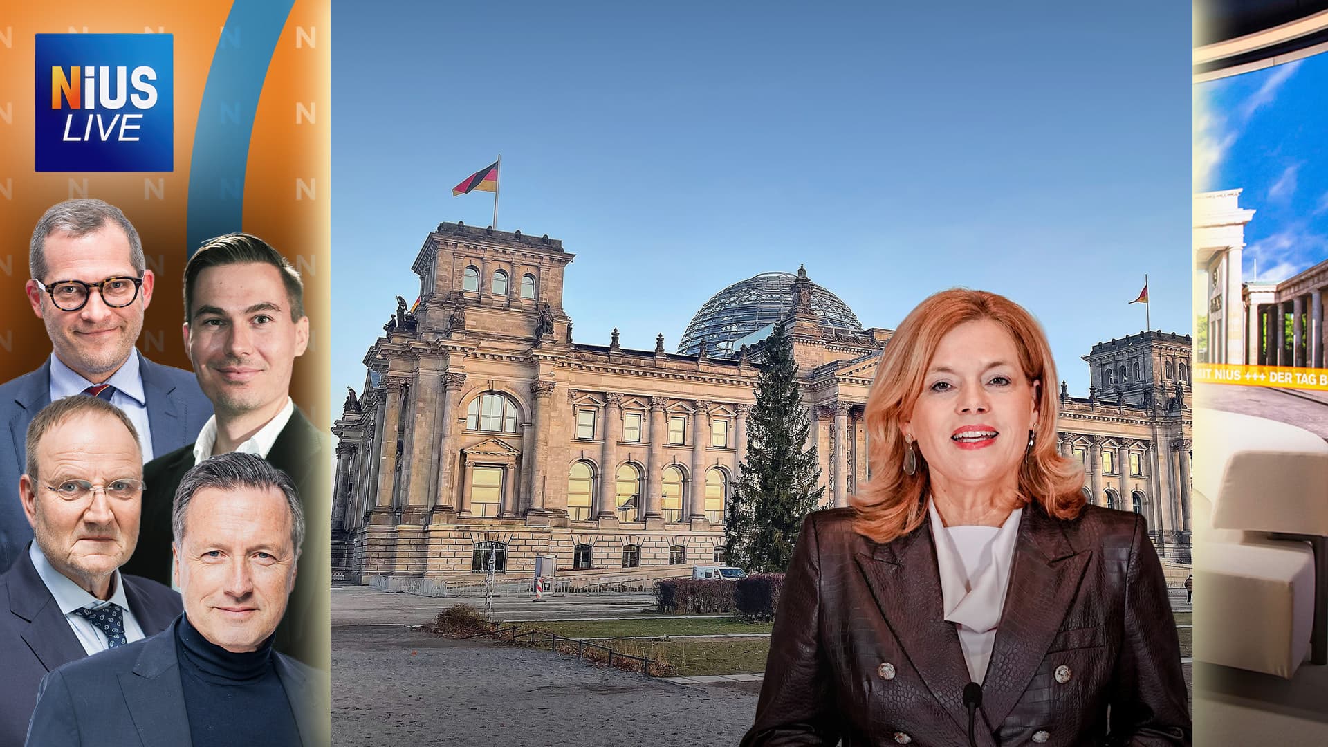 Das war NIUS Live: Bundestags-Gehälter steigen auf über 12.000 Euro