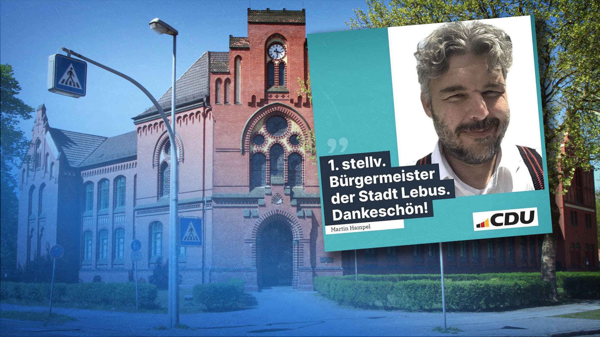 Der absurde Gegen-Rechts-Wahlkampf in Brandenburg: CDU-Mann spielt AfD-Politiker!