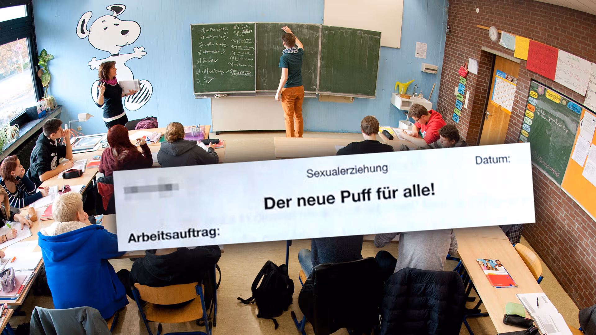 Ein „Puff für alle” im Lehrplan: Dieses Phänomen ist nicht neu!