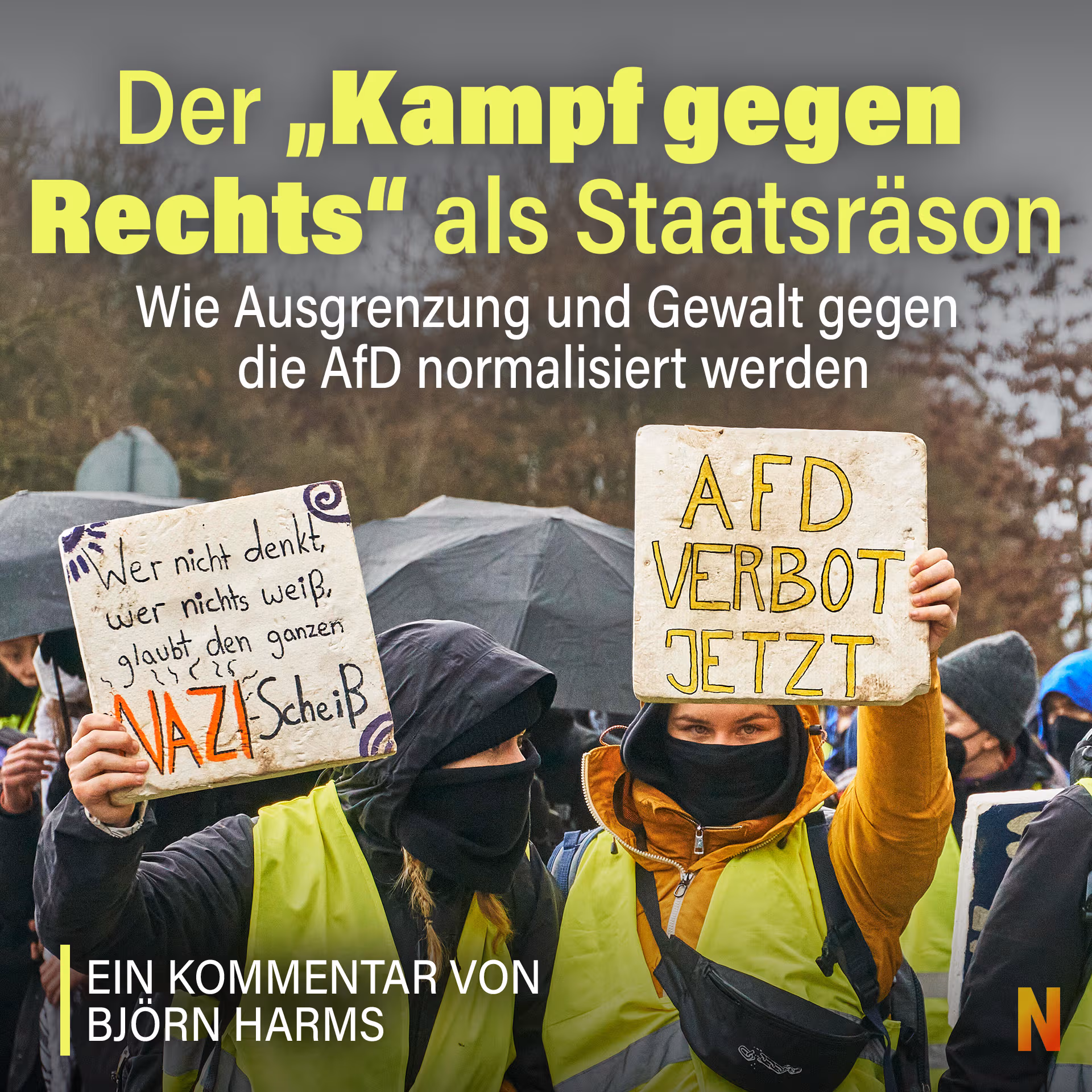 Der „Kampf gegen Rechts“ als Staatsräson: Wie Ausgrenzung und Gewalt gegen die AfD normalisiert werden