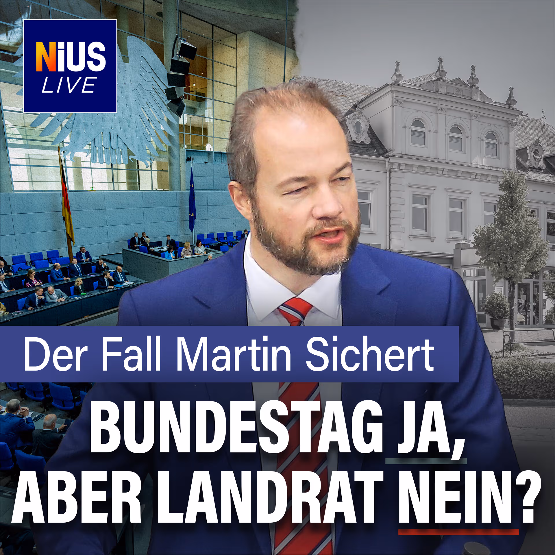 „Brandgefährliche Zustände“: NIUS Live zum Ausschluss von Martin Sichert