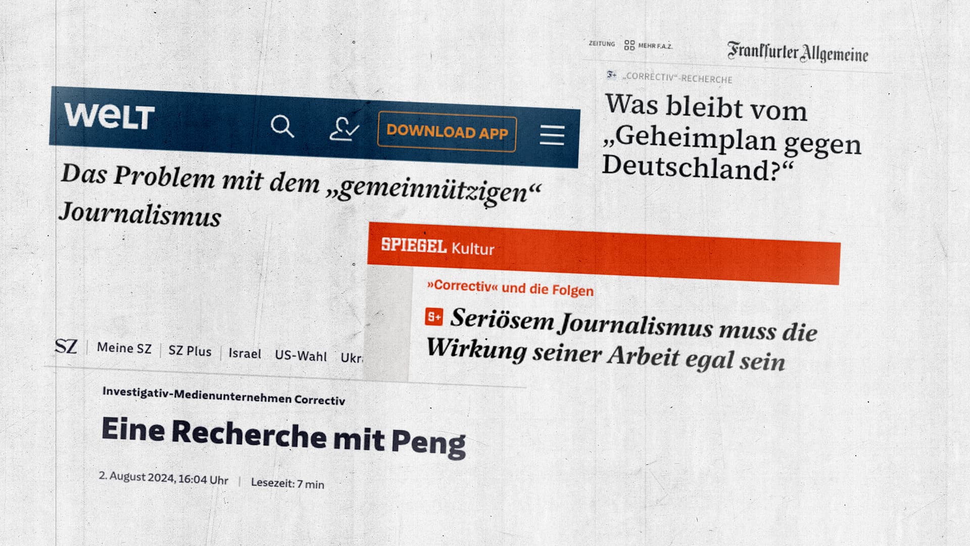 Nach ewigen Deportationslügen: Große Medien berichten jetzt kritisch über die Fake-News-Geschichte von Correctiv