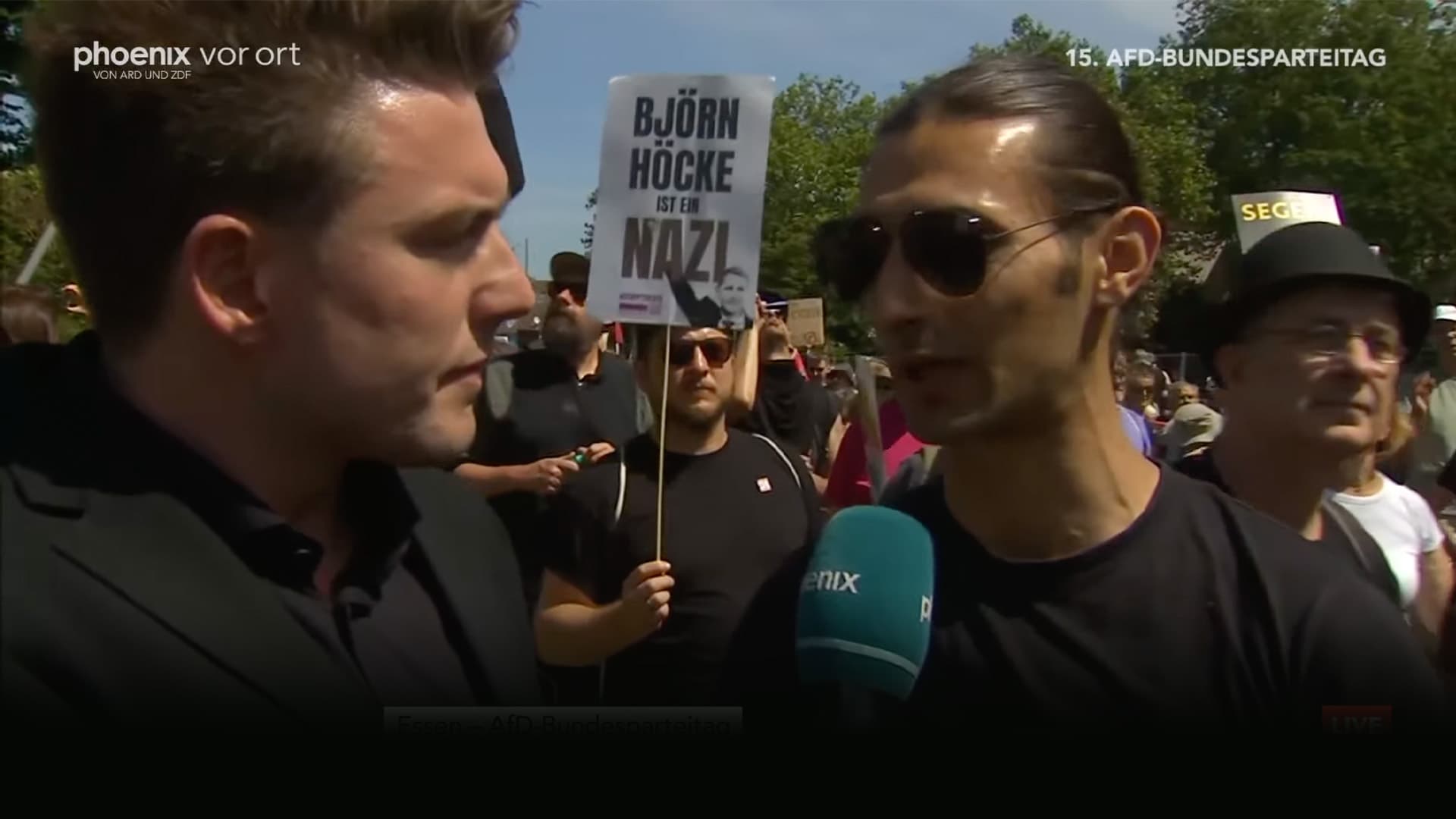 Skandal-Aussage von ARD/ZDF-Reporter: „Wir würden gern mitkommen“ zur Anti-AfD-Demo