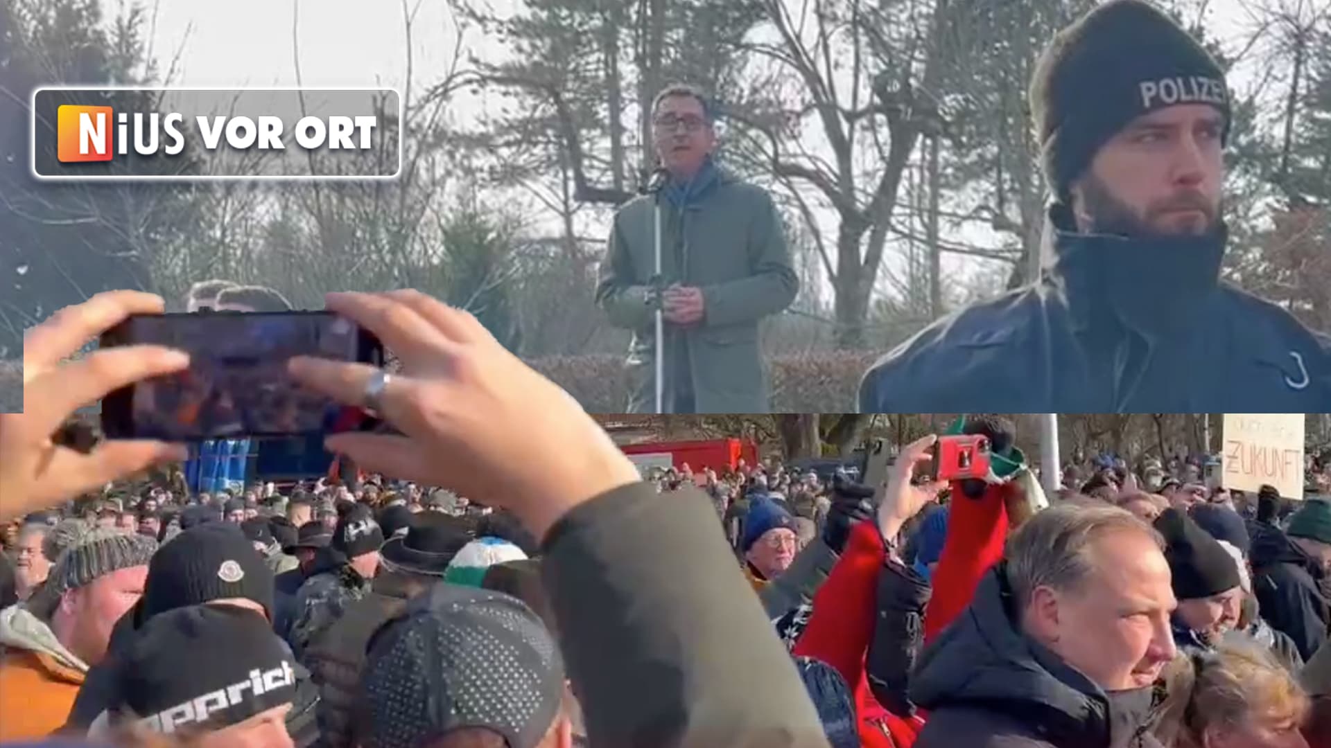 „Die Ampel muss weg!“ Bauern-Sprechchöre bei Özdemirs Ländle-Heimspiel